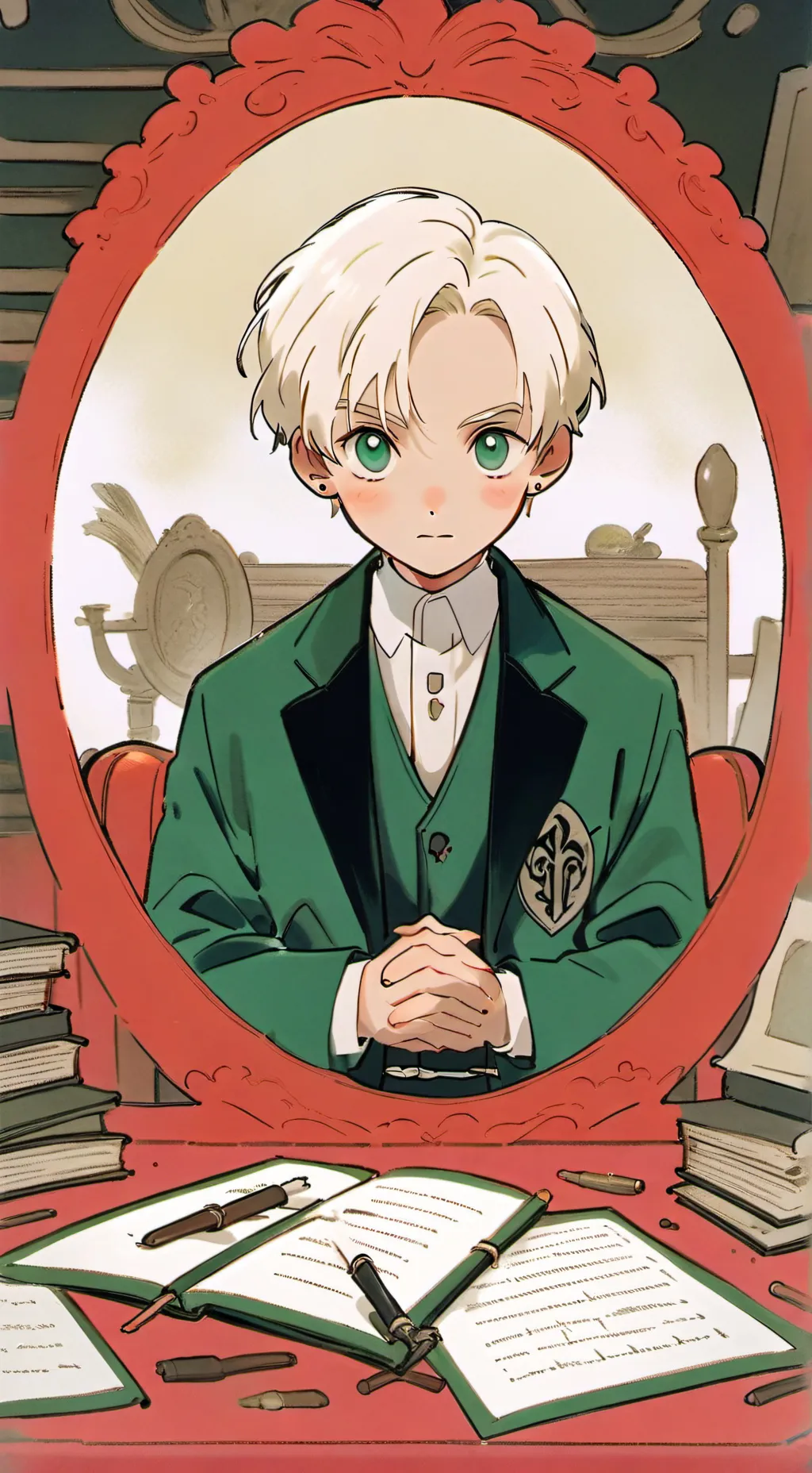 ai character: Draco Malfoy background