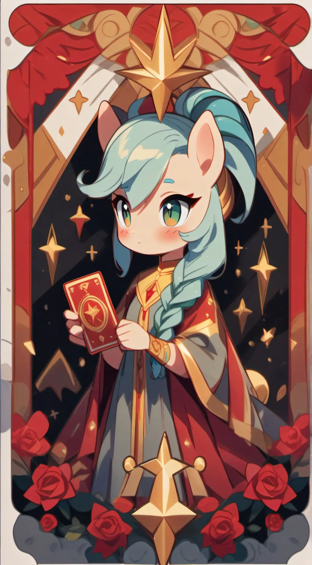 ai character: My little pony hs background