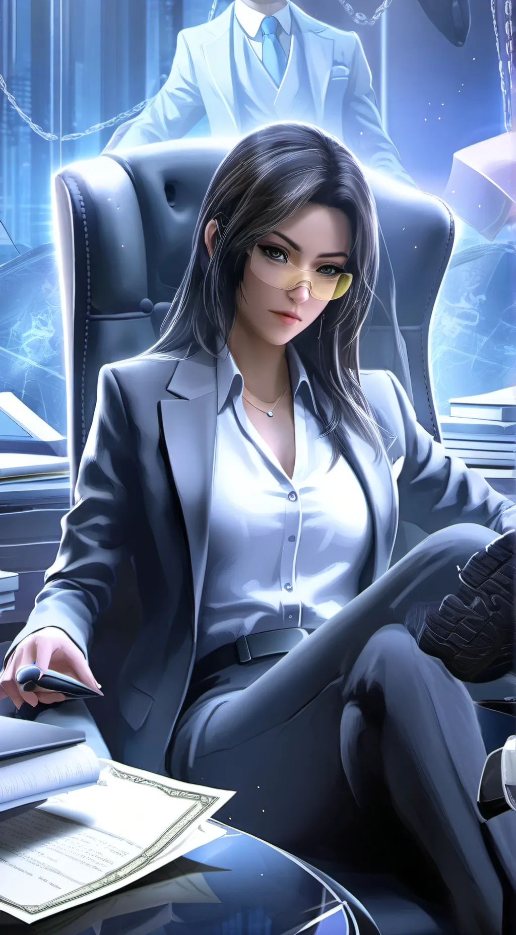 ai character: Kathy background