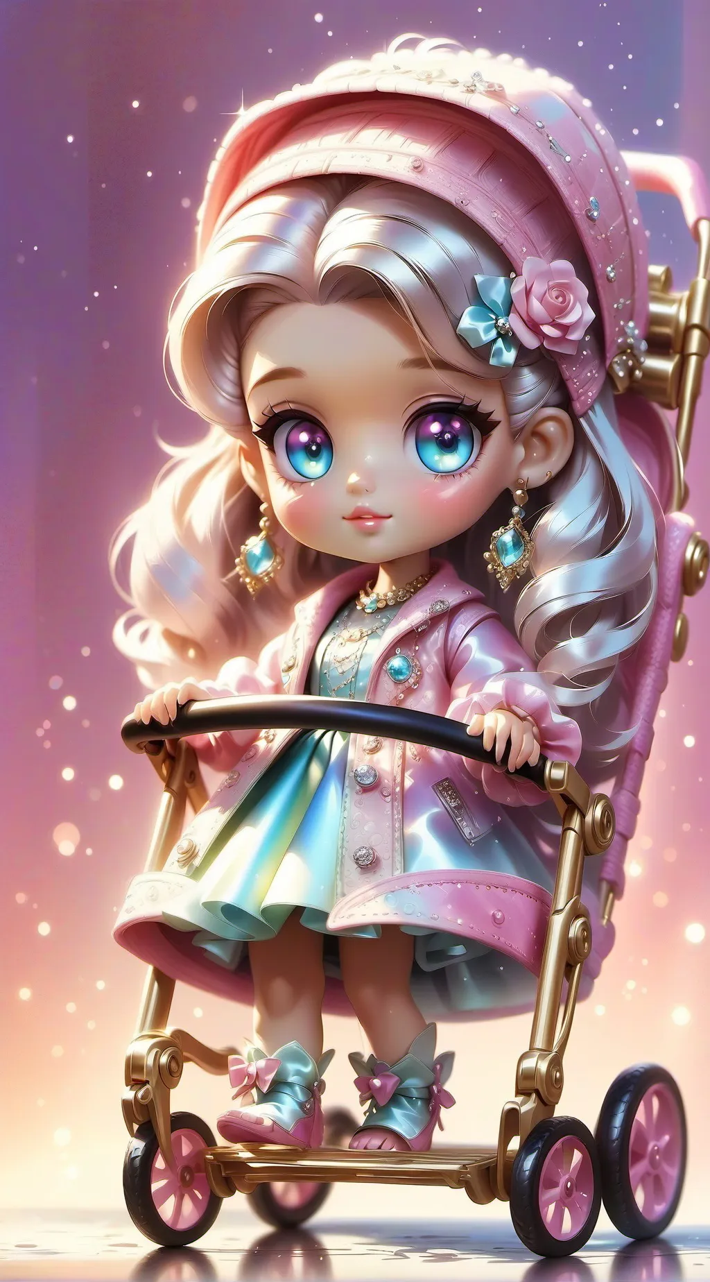 ai character: Sally  background