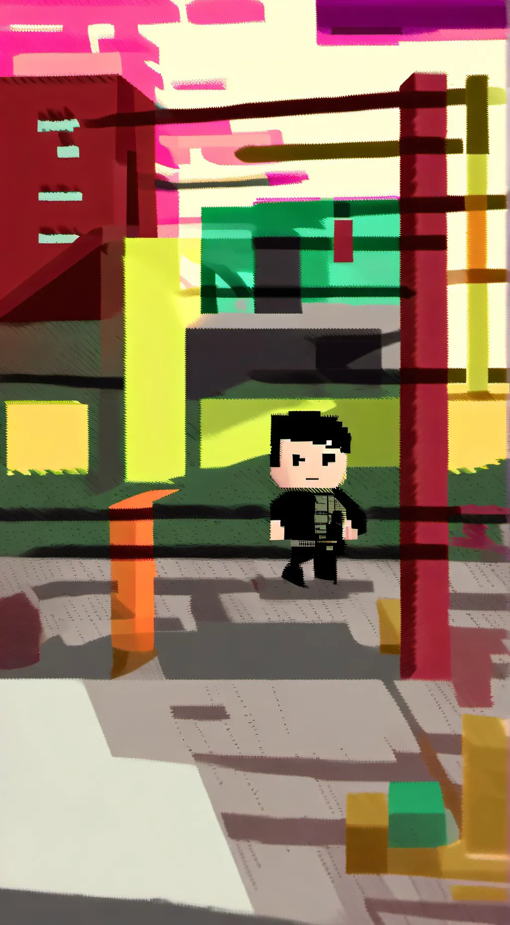 ai character: sara background