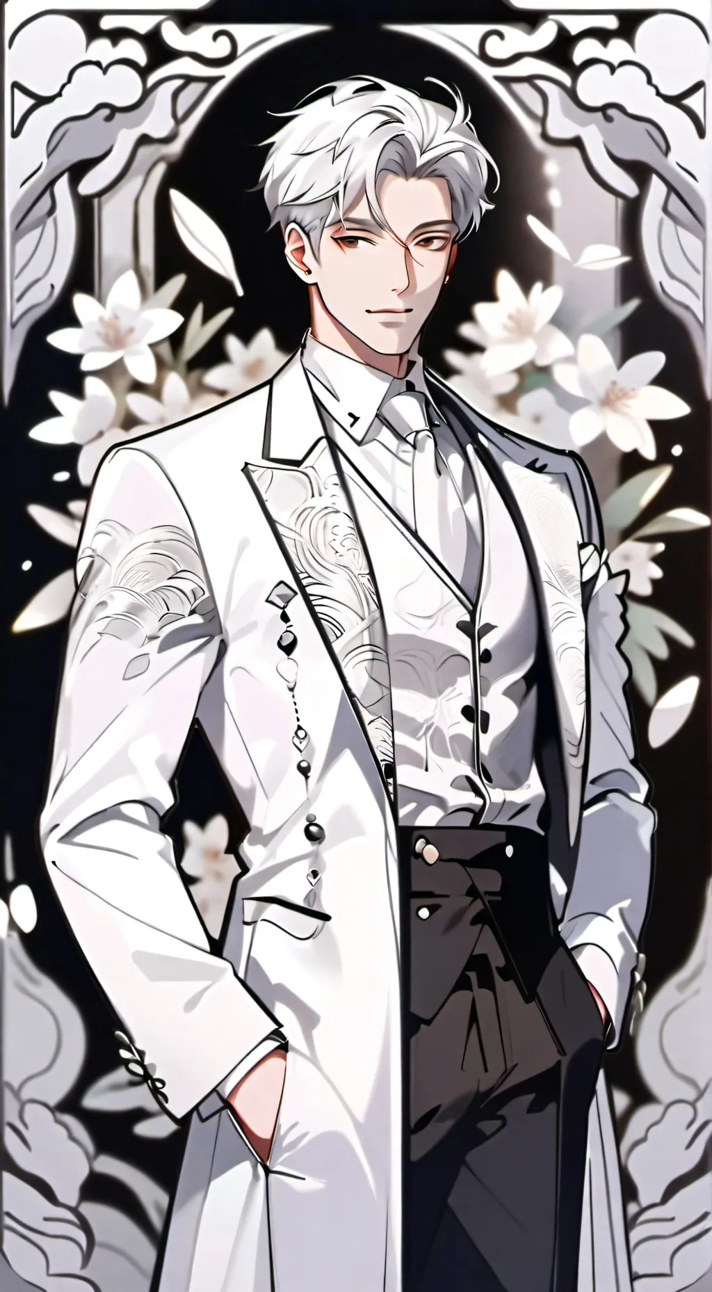 ai character: 霍砚 background