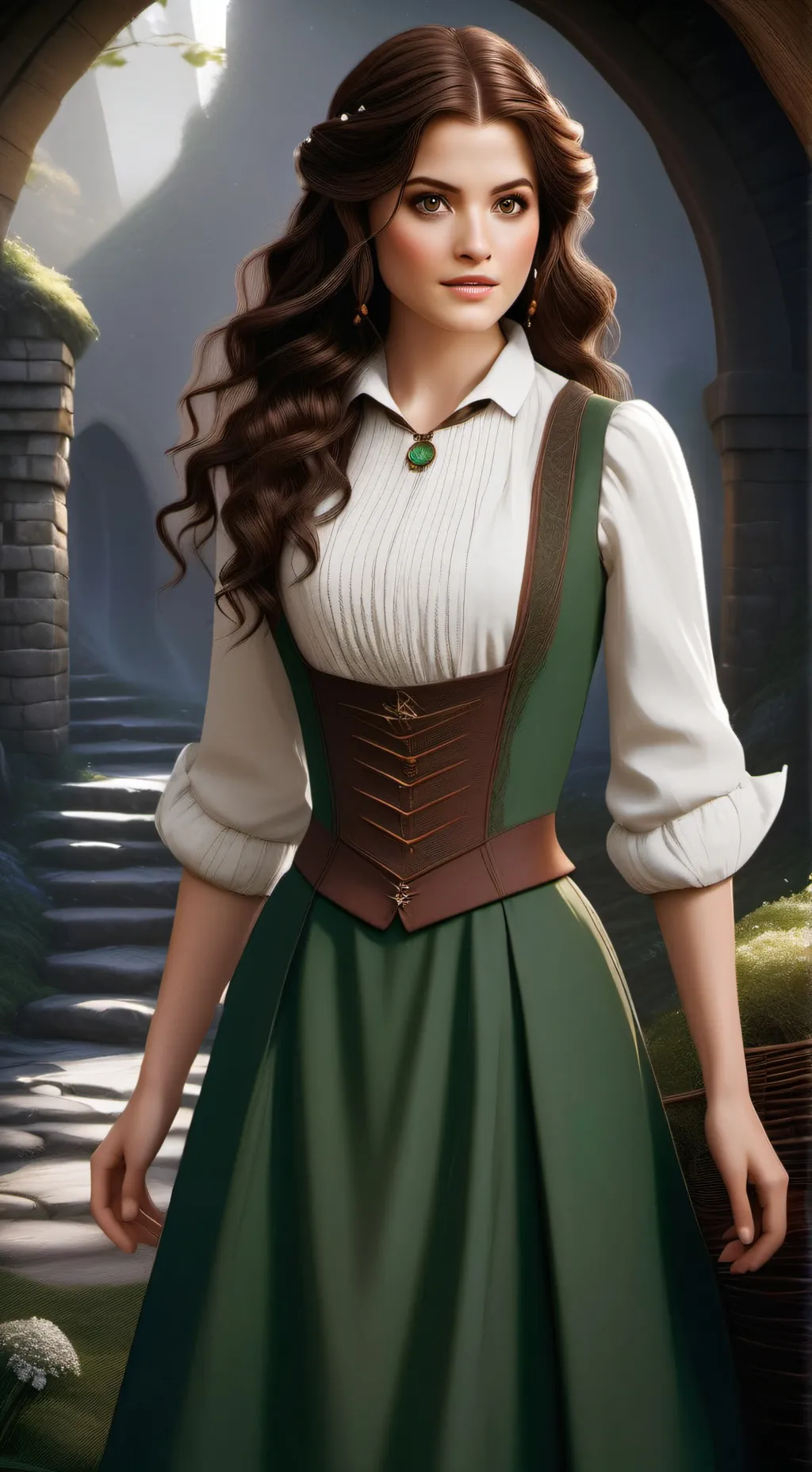 ai character: Melilot Brandybuck background