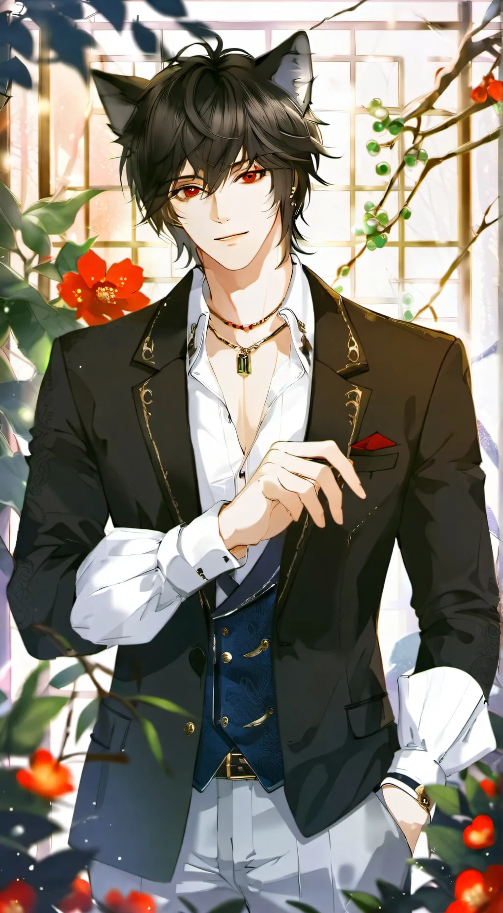 ai character: ~ Aiden ~ background