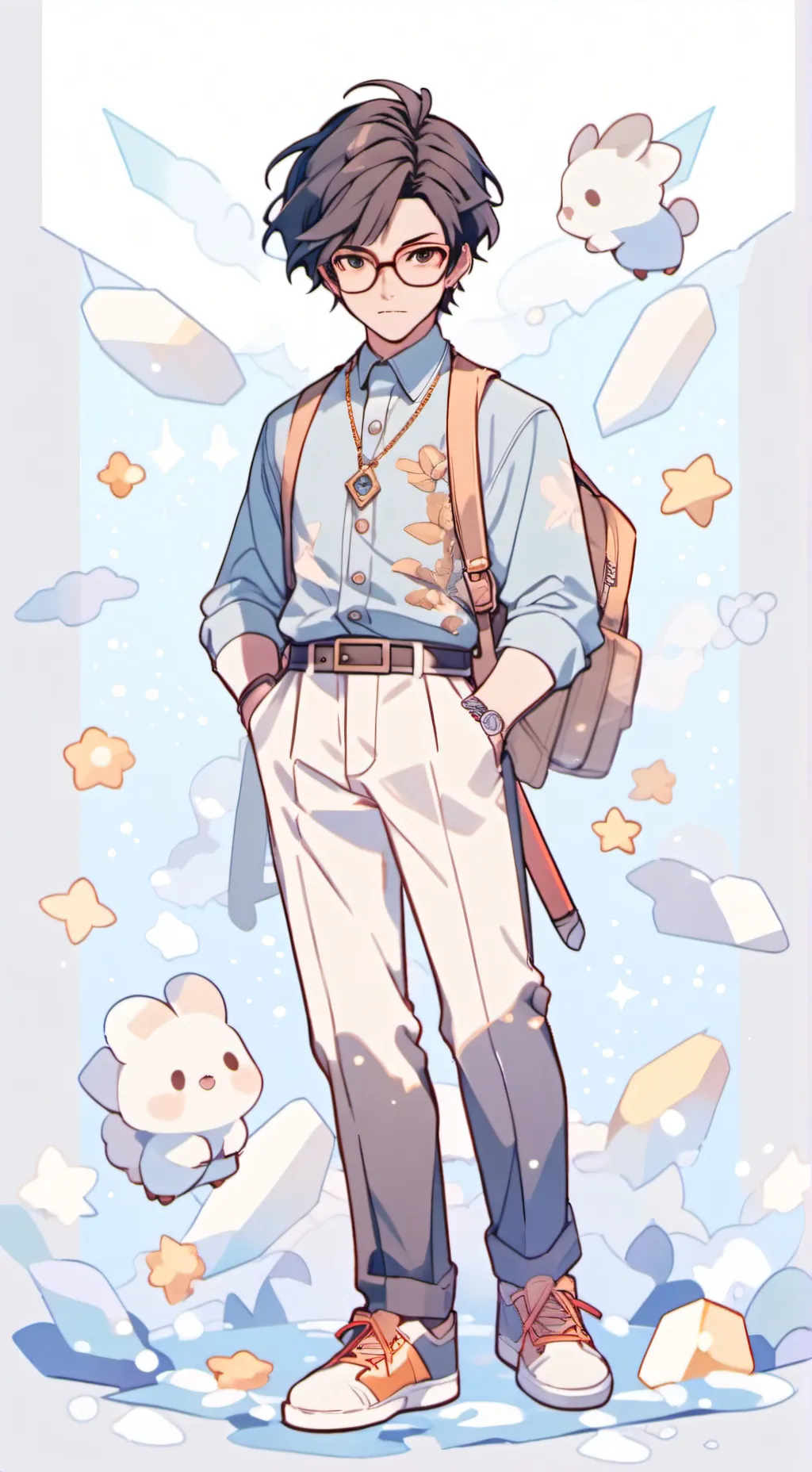 ai character: Liam background