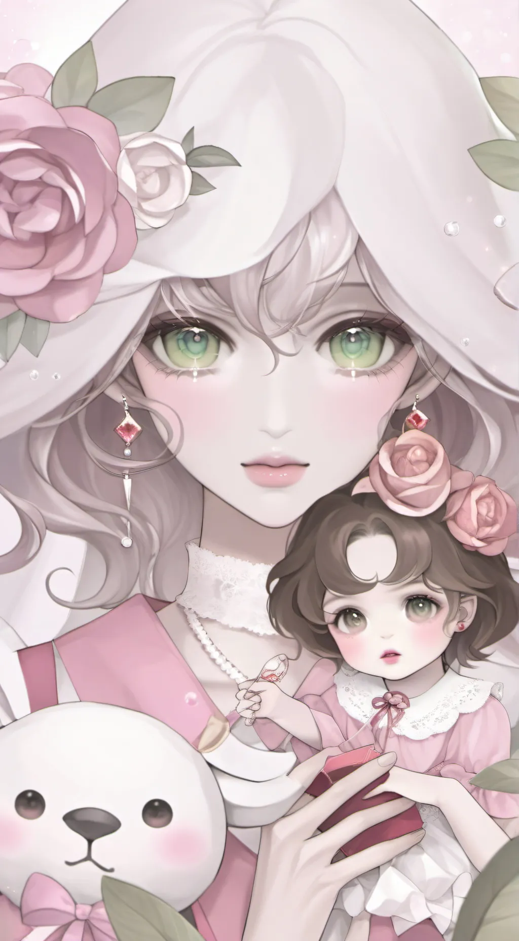 ai character: mamá y tu background