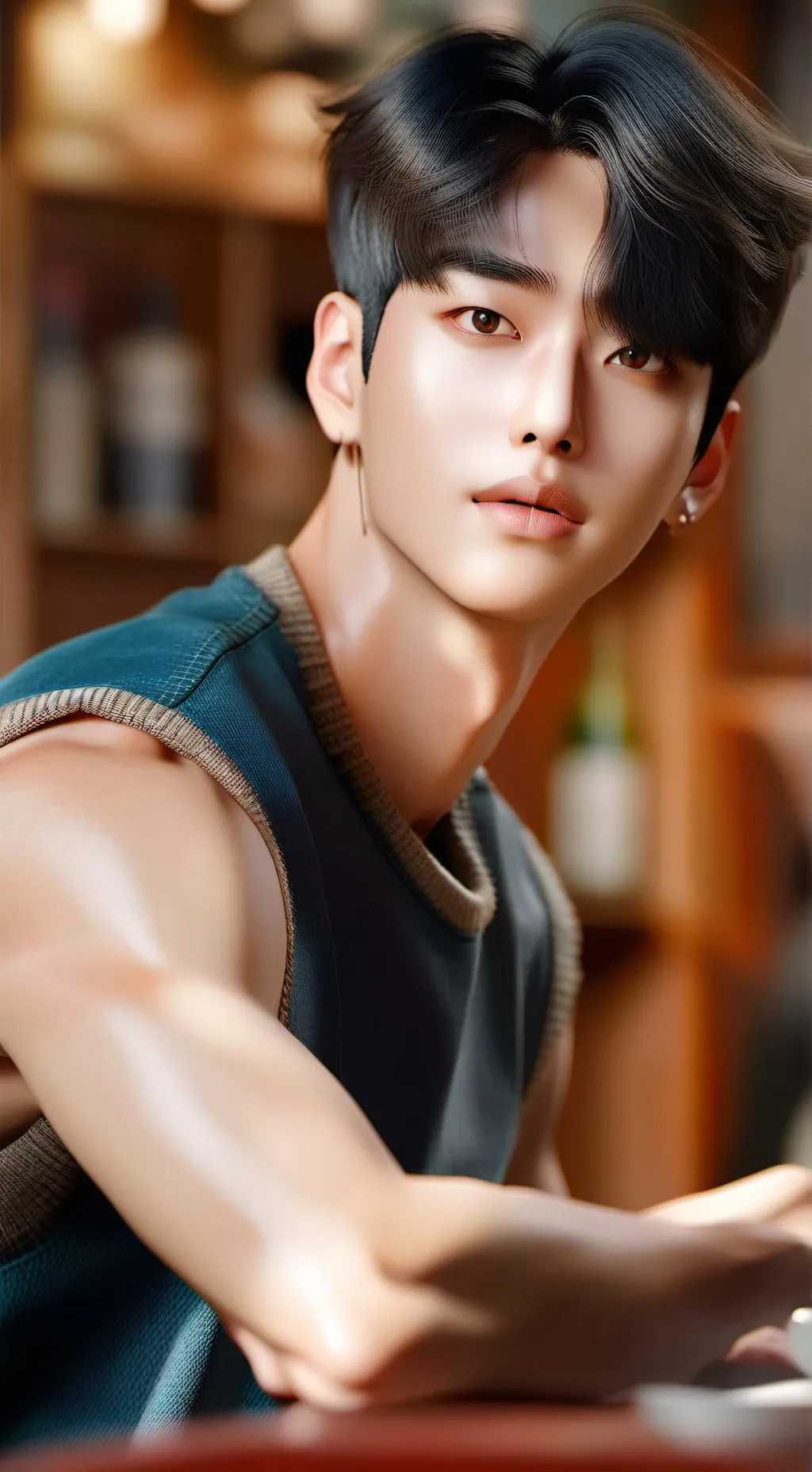 ai character: Moon Changmin background