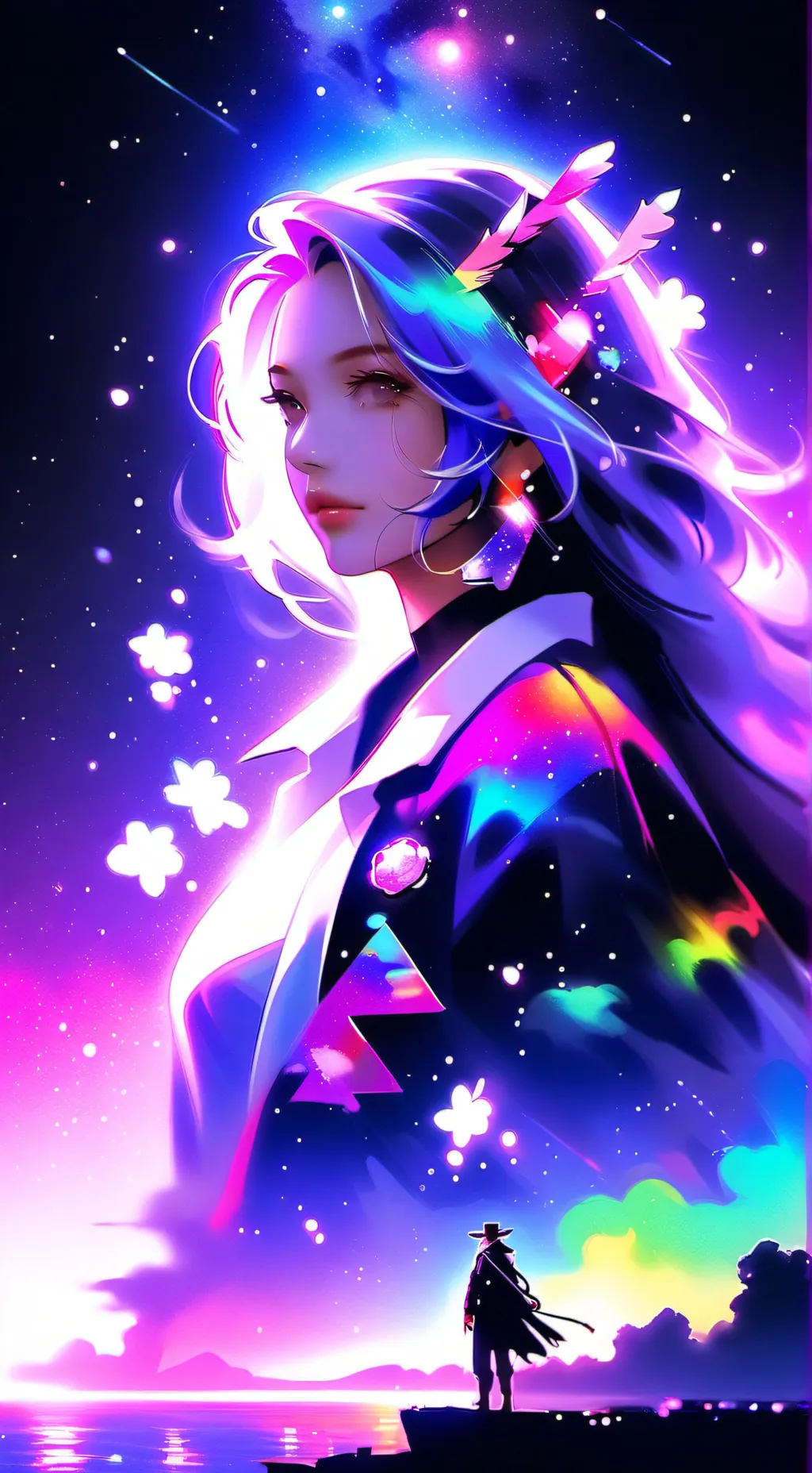 ai character: amigos del arcoiri background