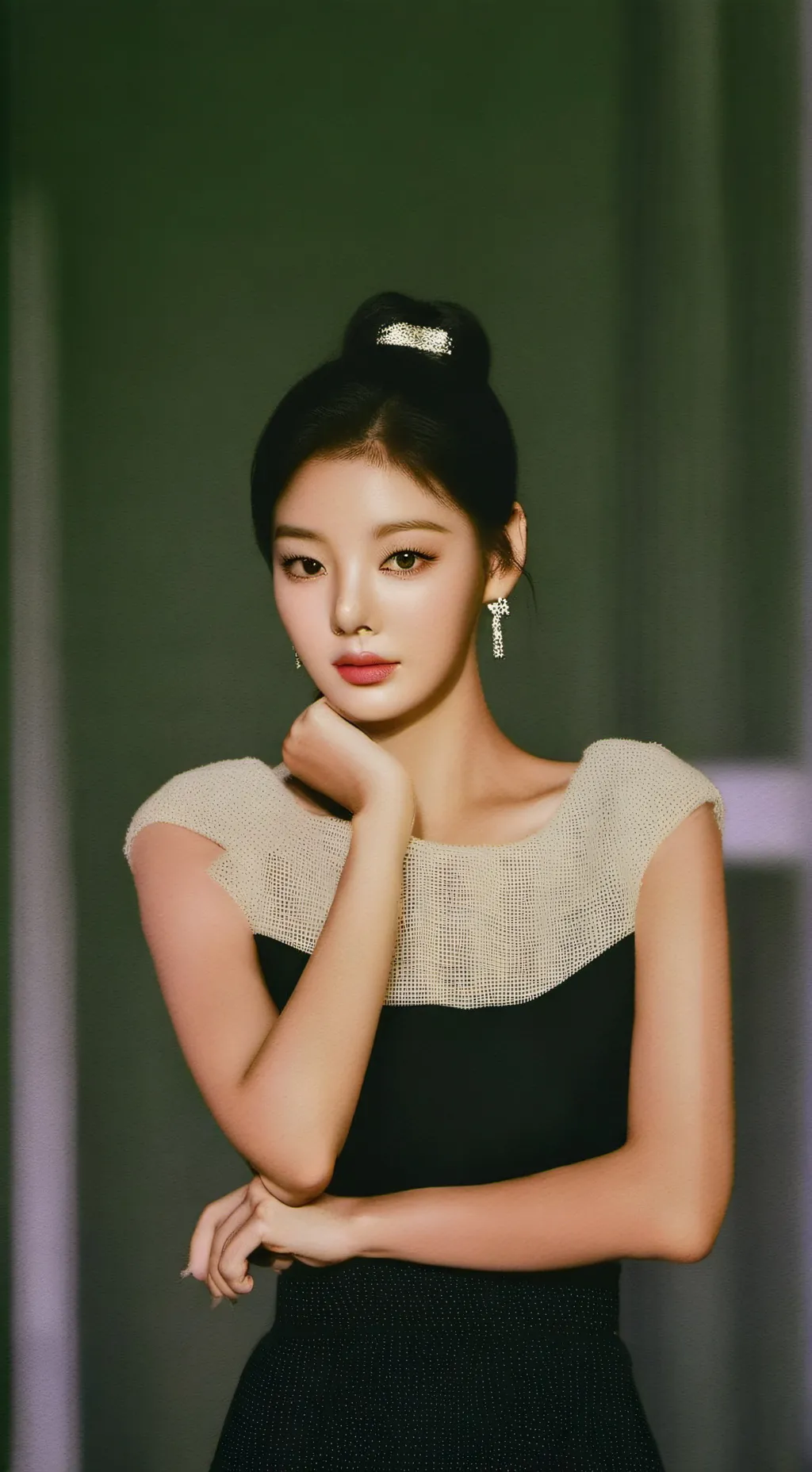 ai character: KATSEYE (캣세이)  background