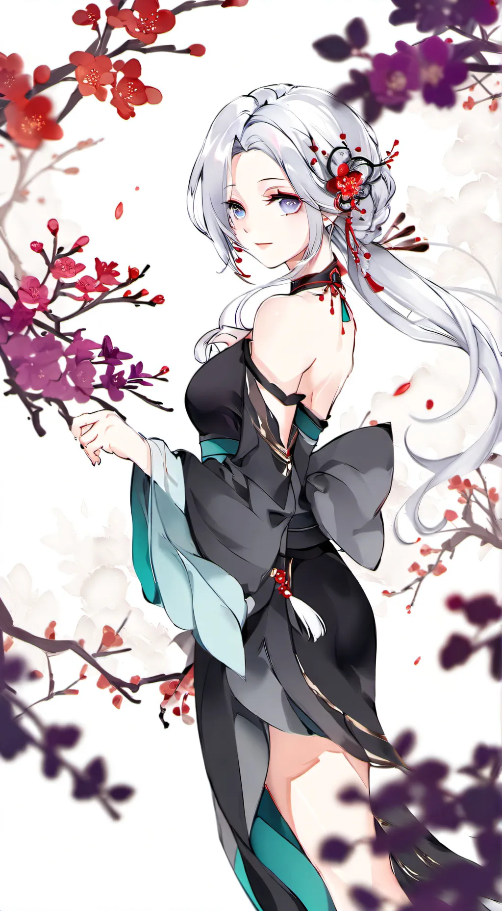 ai character: Uppermoon x SG background