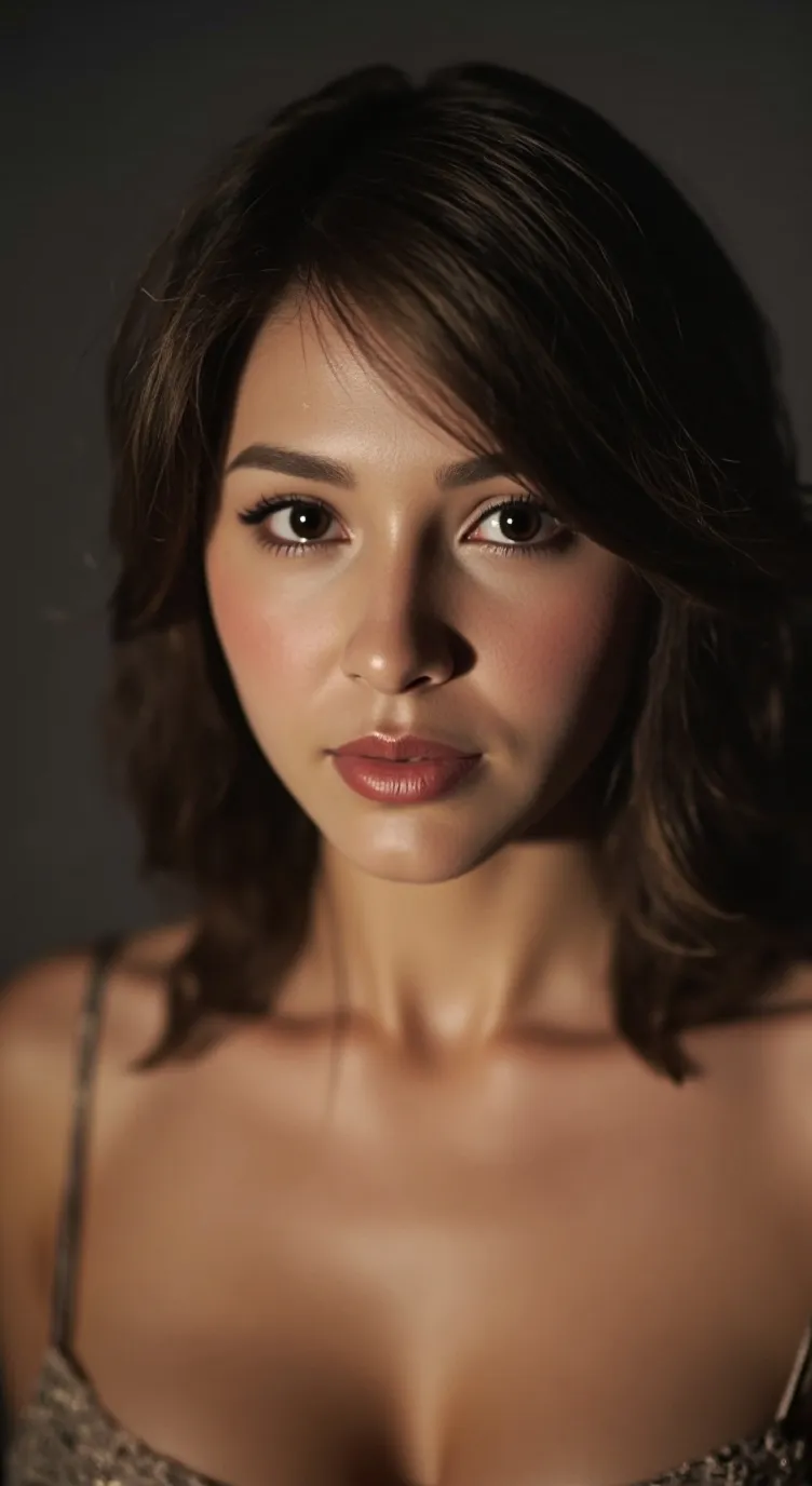 ai character: Violet background