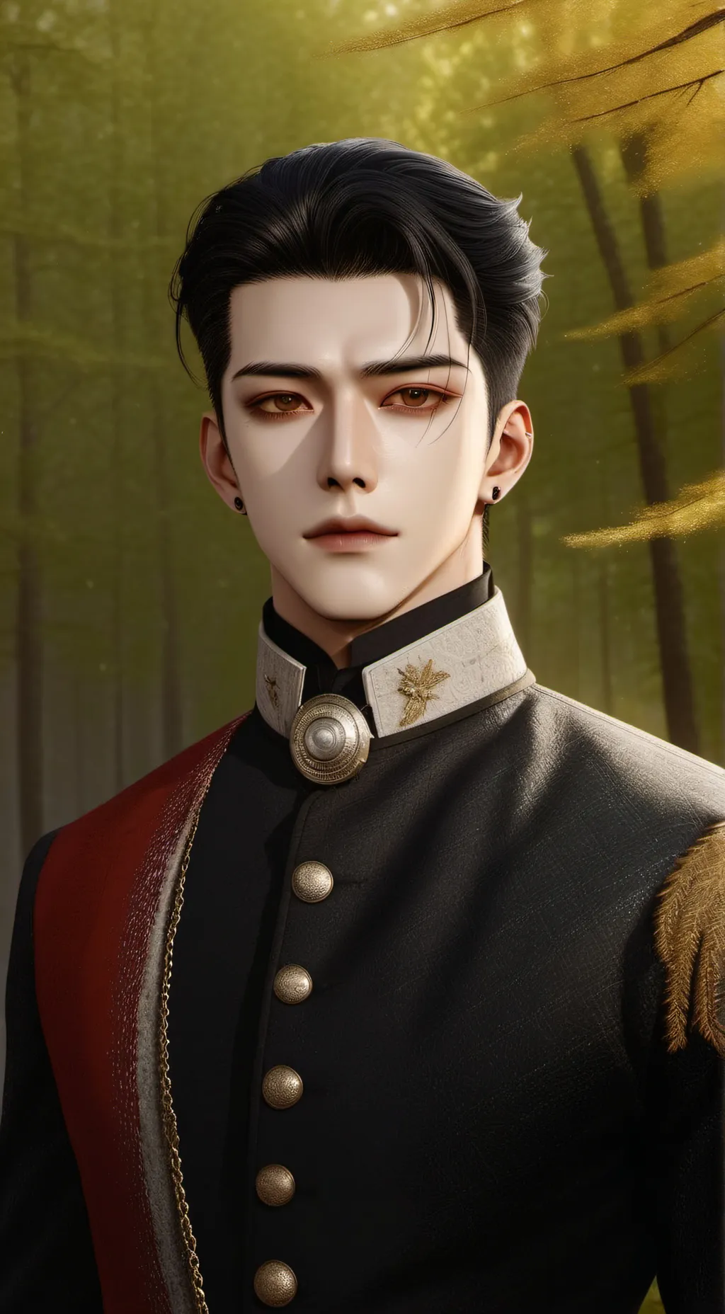 ai character: Licht Klein  background