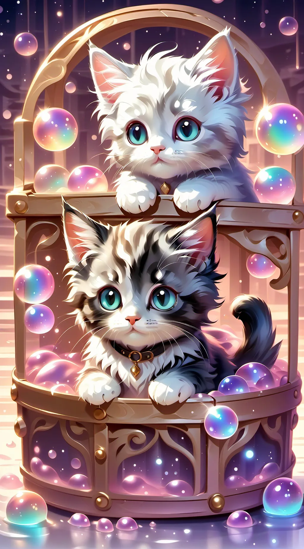 ai character: Gray & Wenda background