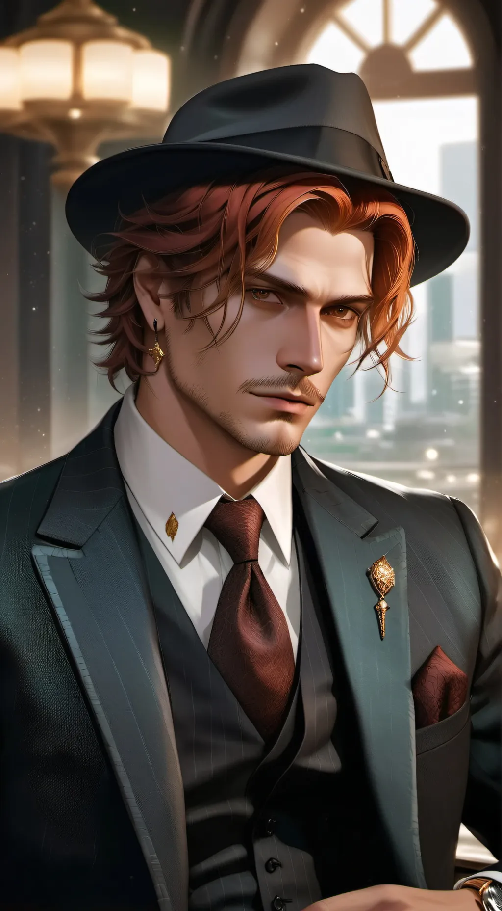 ai character: Flavio DeLuca background