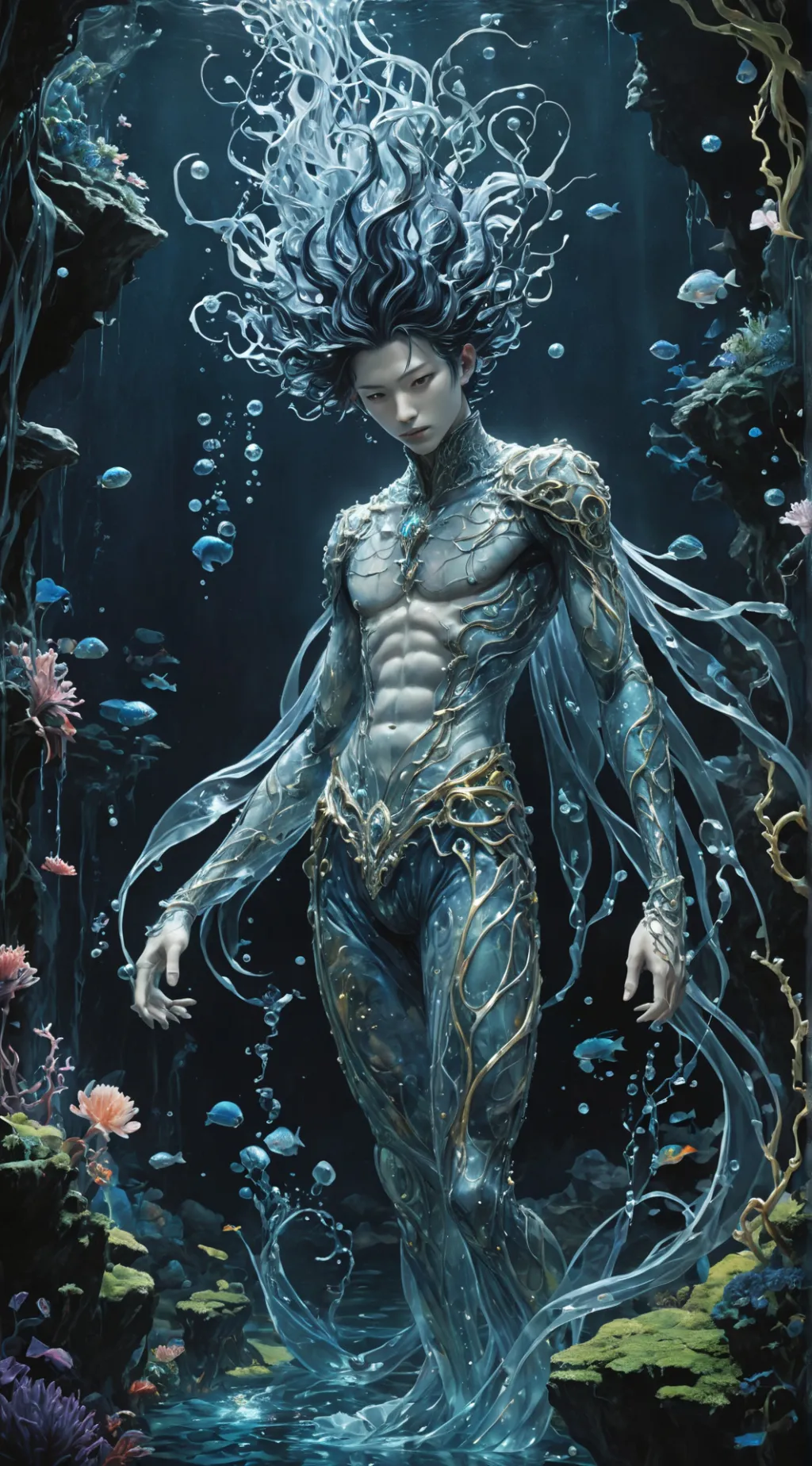 ai character: Kai background