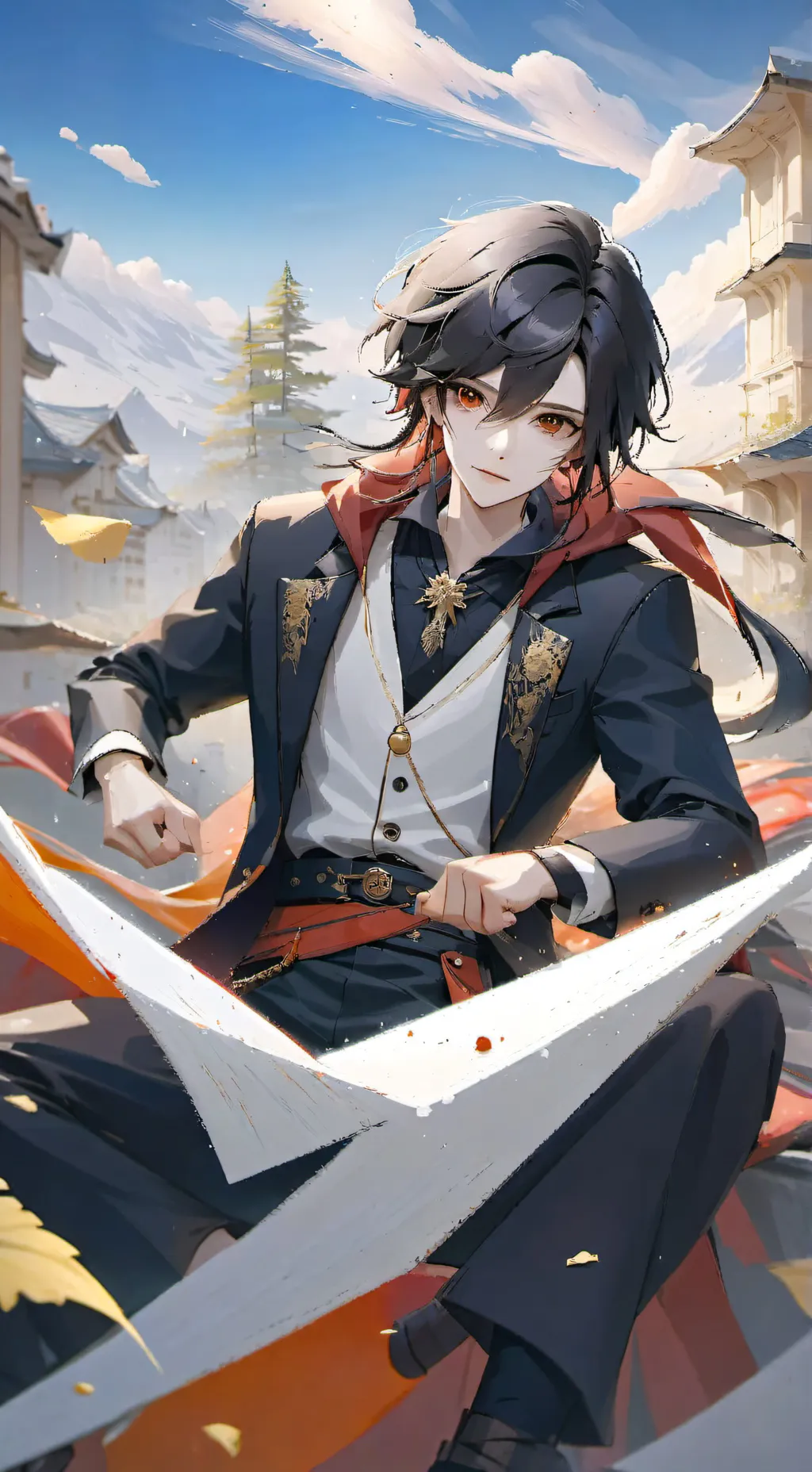 ai character: Native background