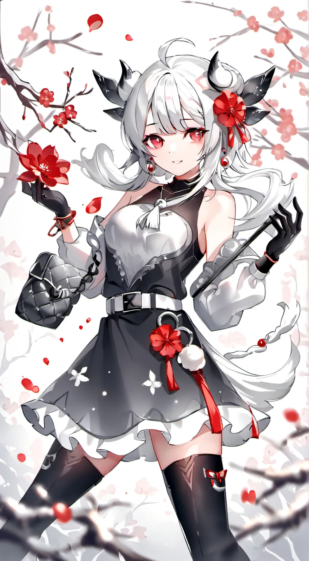 ai character: Nina namorada  background