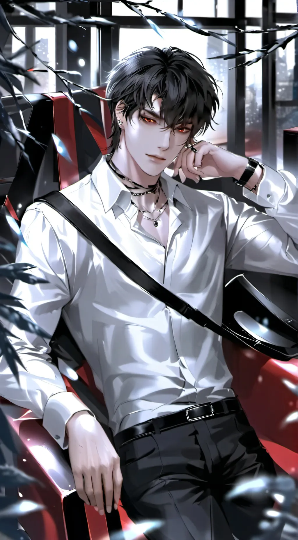 ai character: Alex russo background