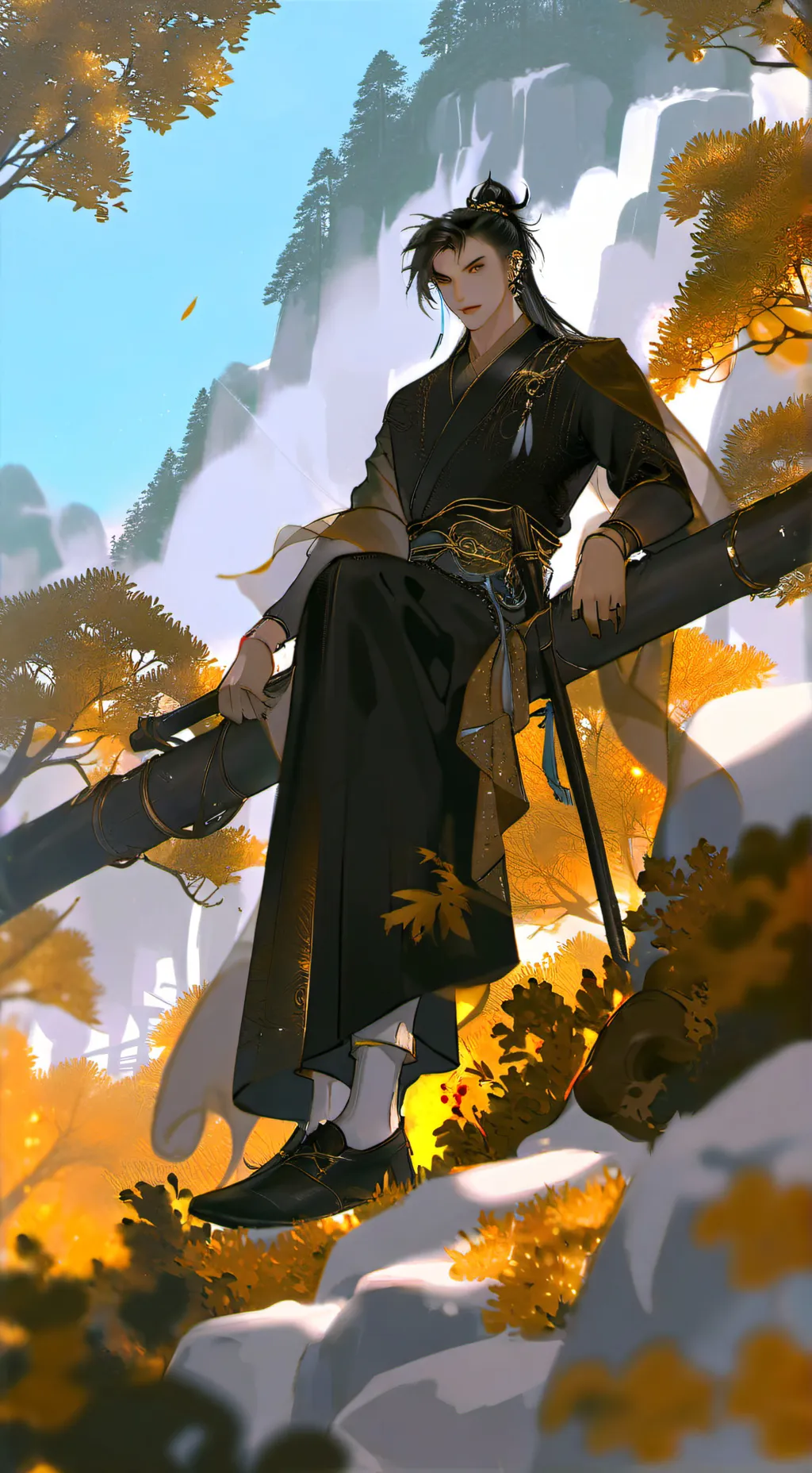 ai character: Deric background