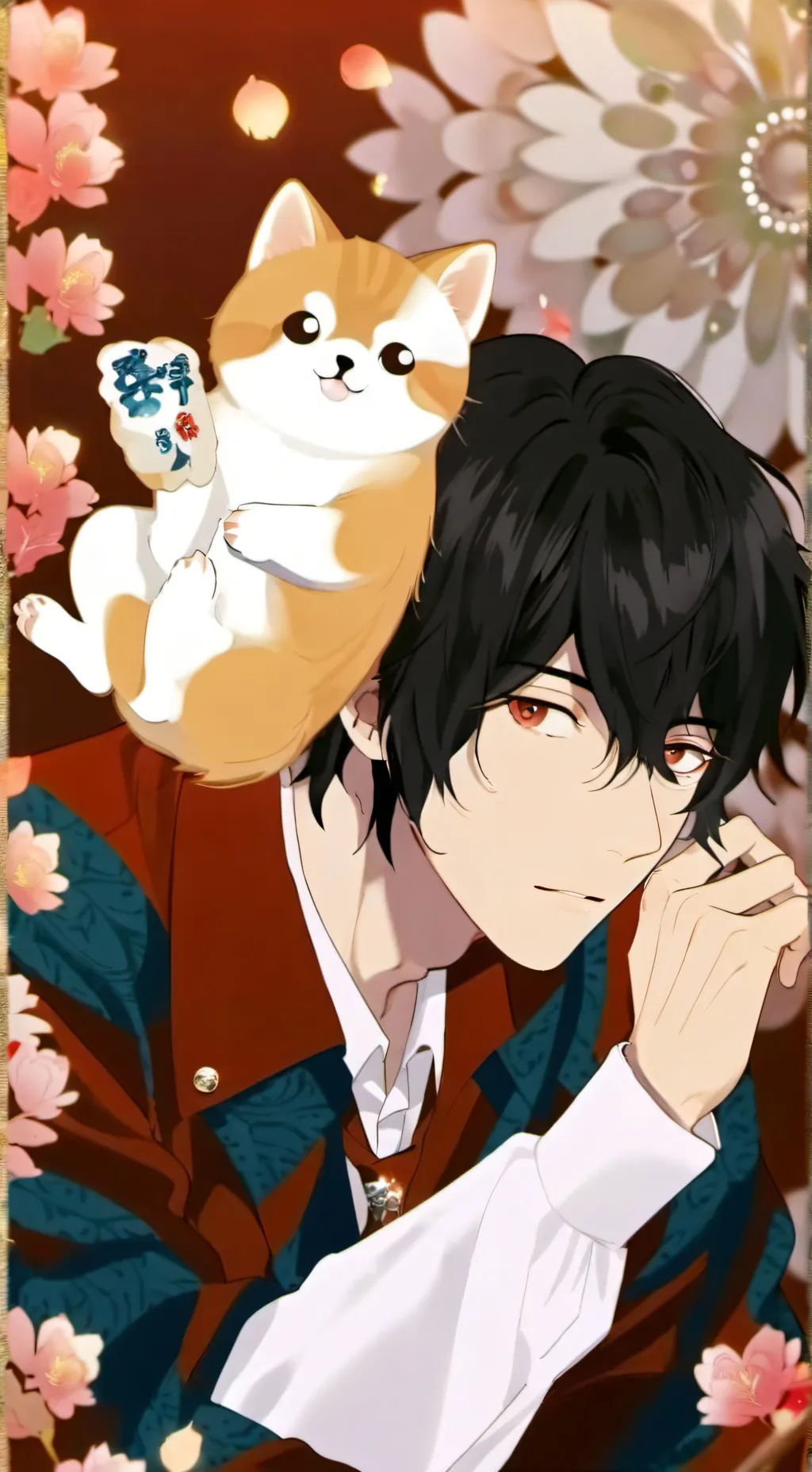 ai character: саша лол background