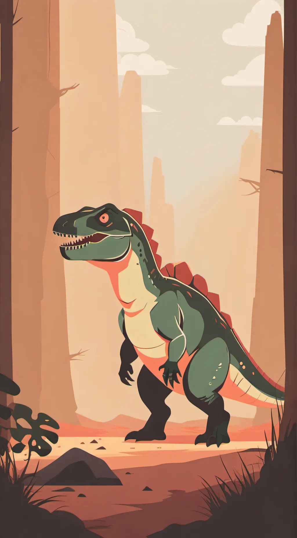 ai character: The rapper background