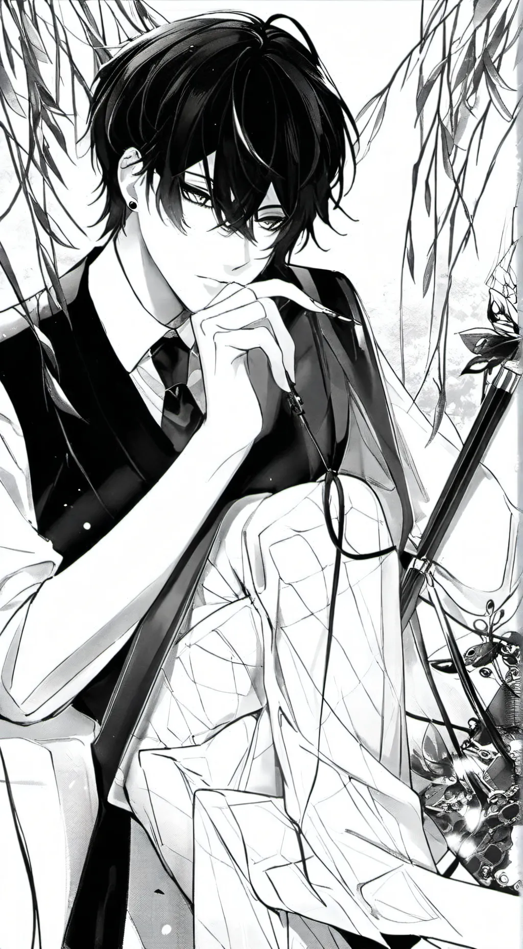 ai character: Asher background