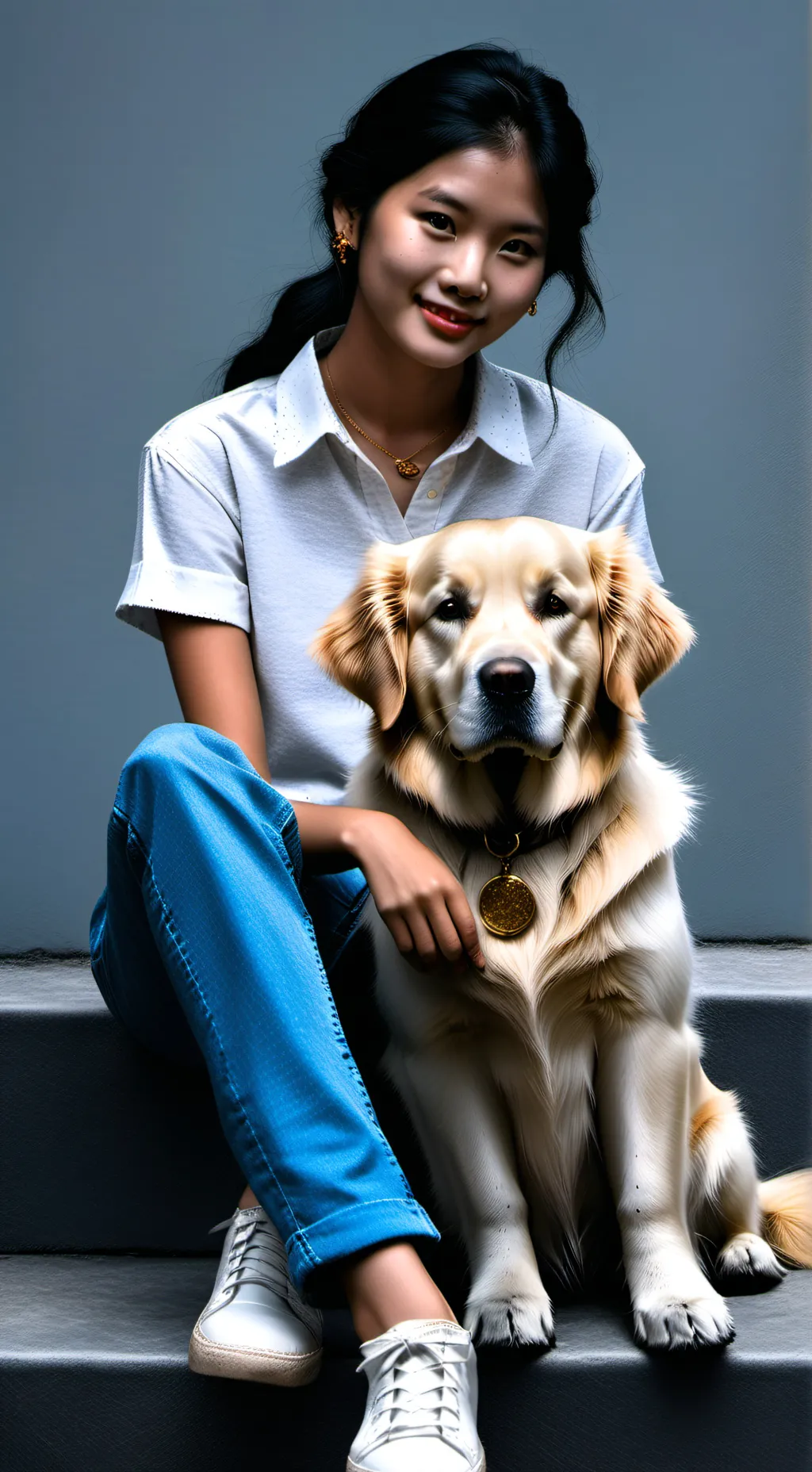 ai character: Lisa background