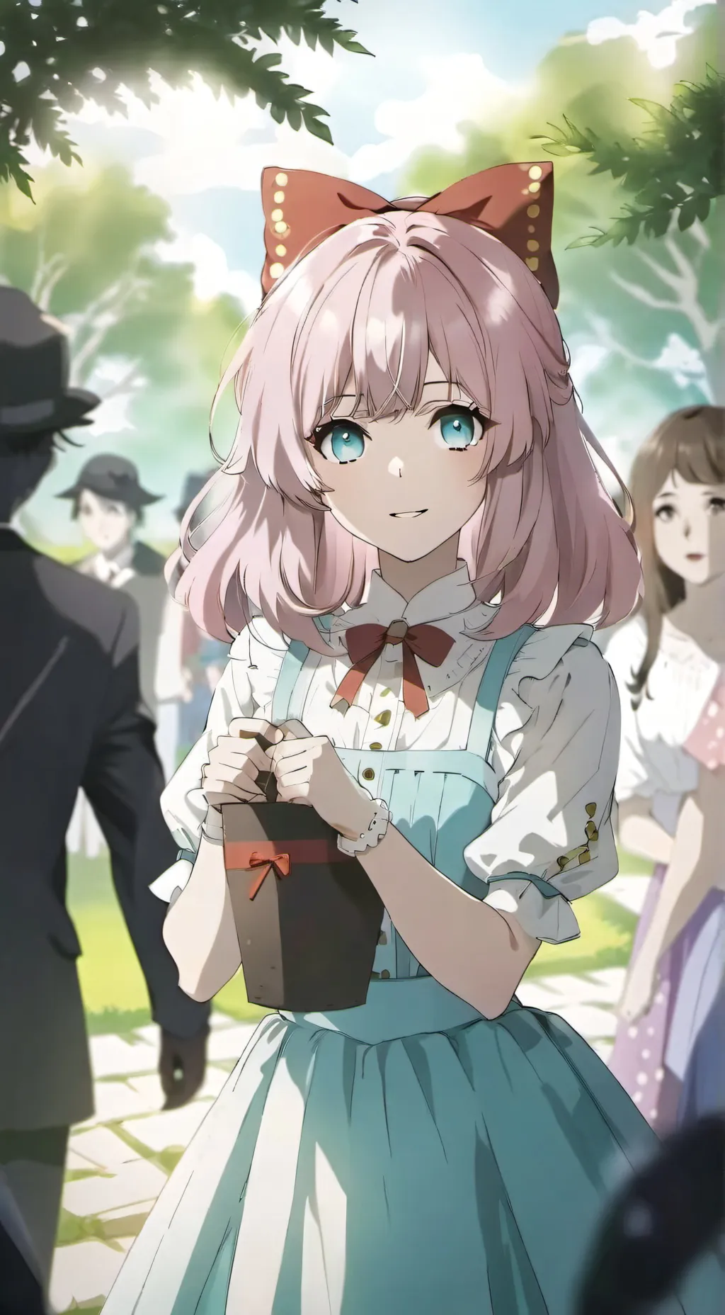 ai character:  hermana de Wenda😘 background