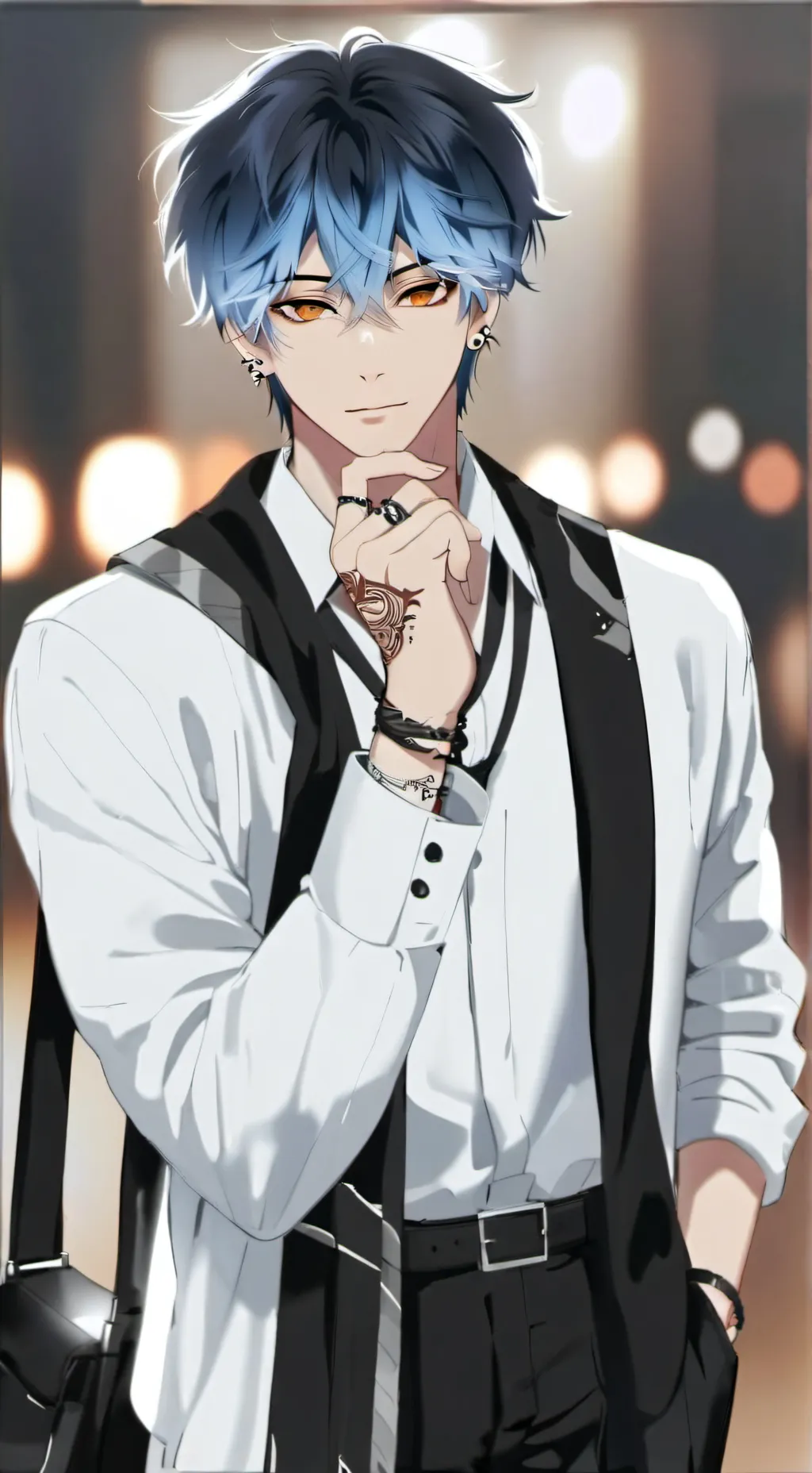 ai character: david background