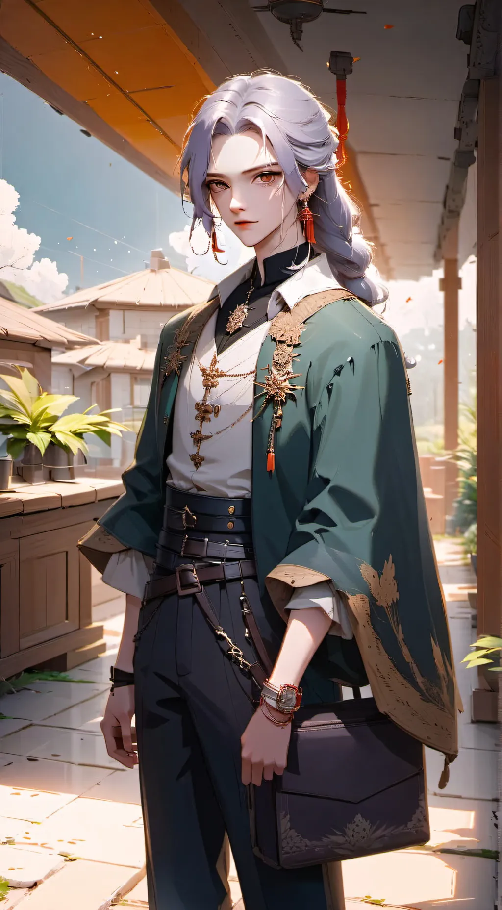 ai character: mha fight background