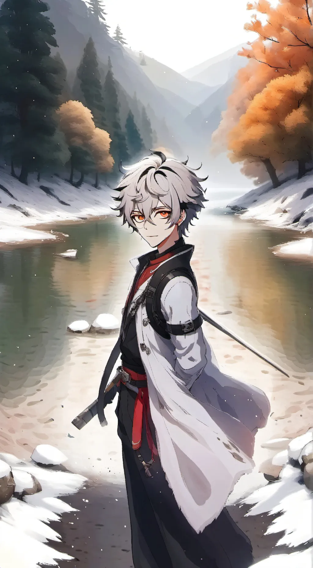 ai character: Лео  background