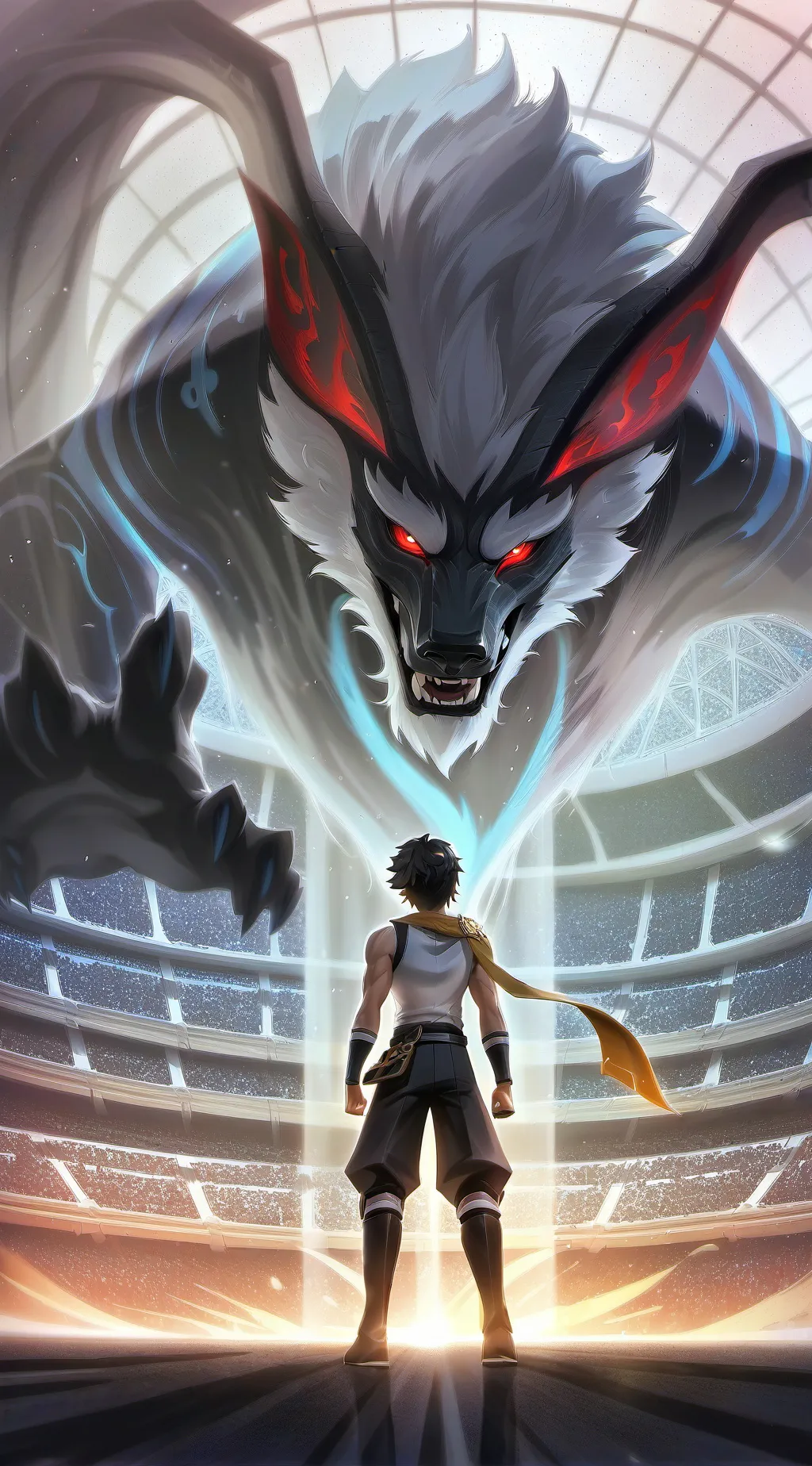 ai character: Yoongi  background