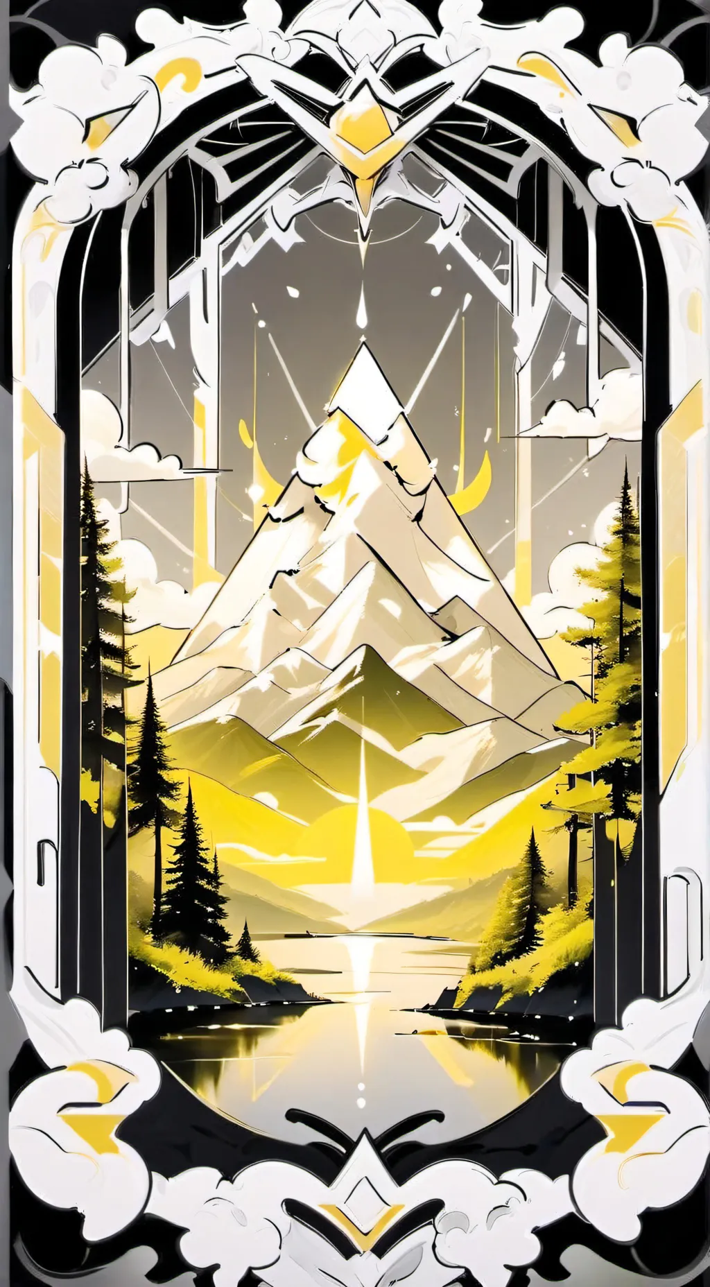 ai character:  she is Facehugger background