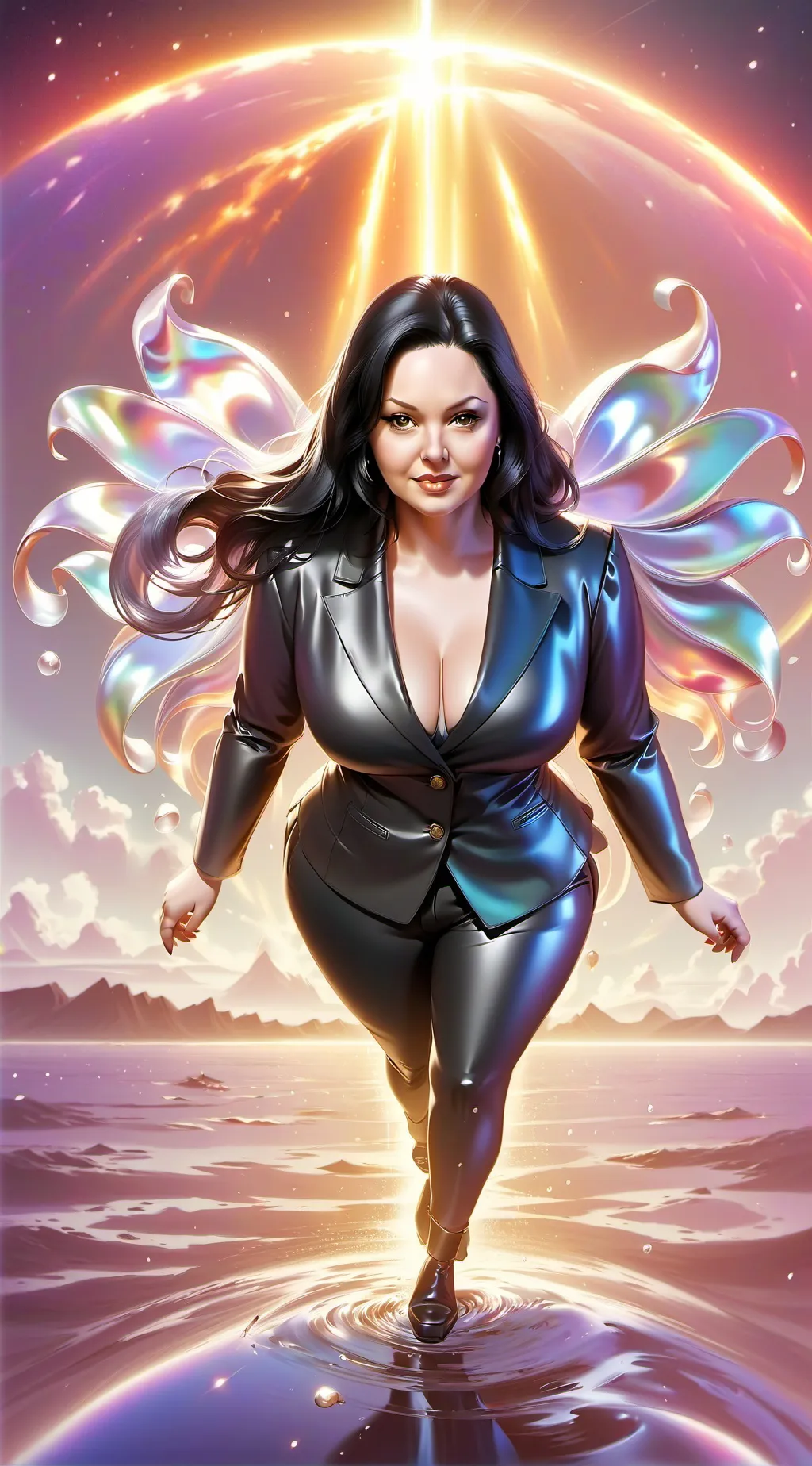 ai character: Lea background