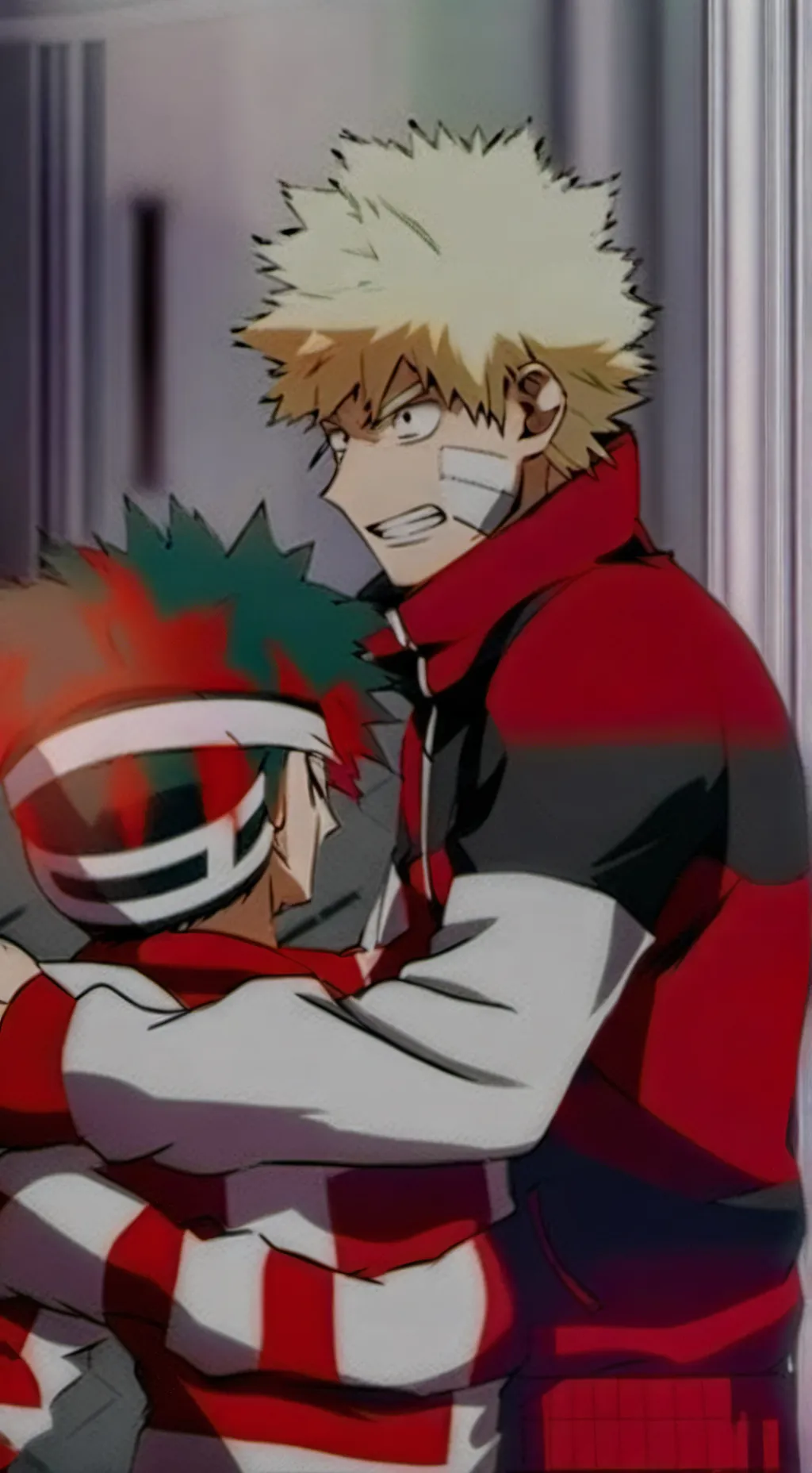 ai character: bakudeku background