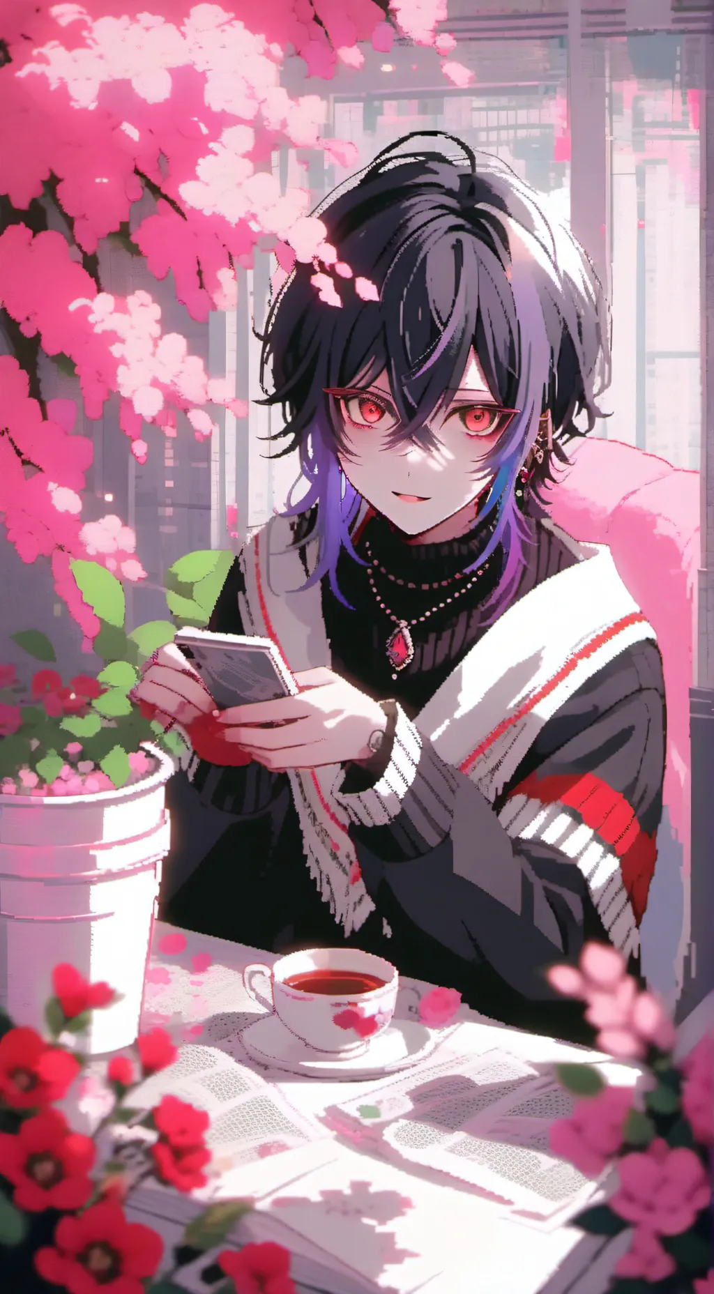 ai character: Noah Xaviel  background