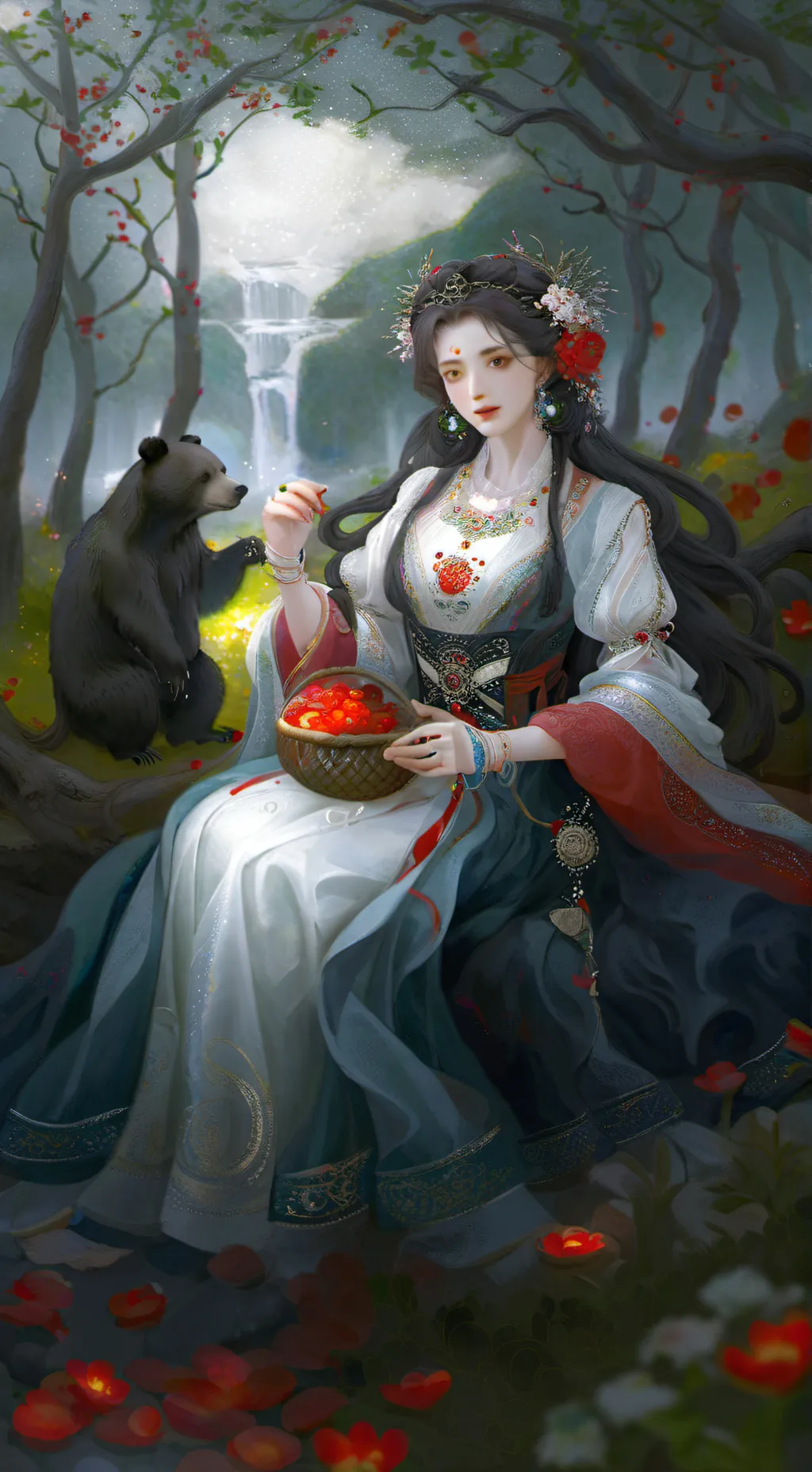 ai character: you are a bear background