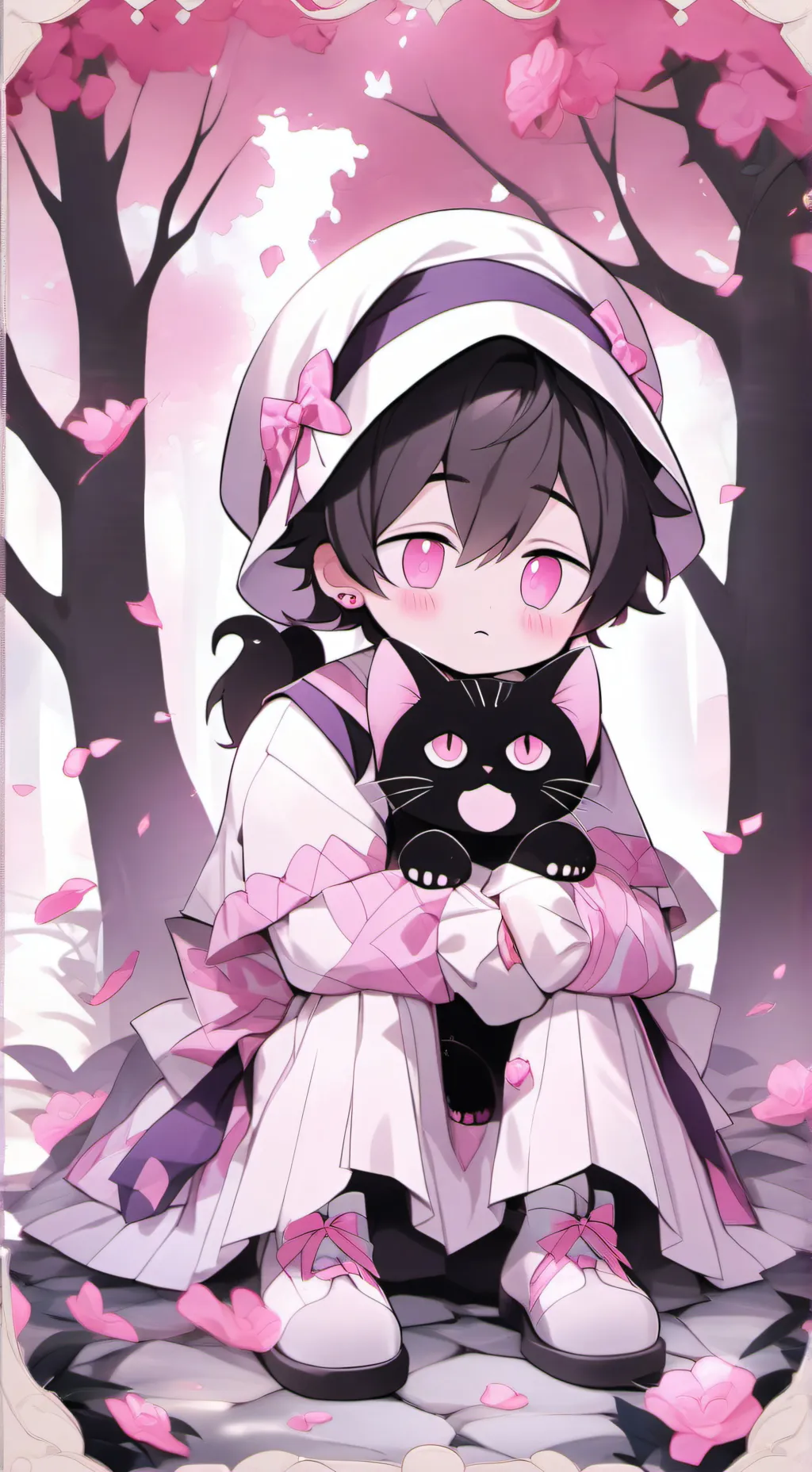 ai character: sprunki horror  background