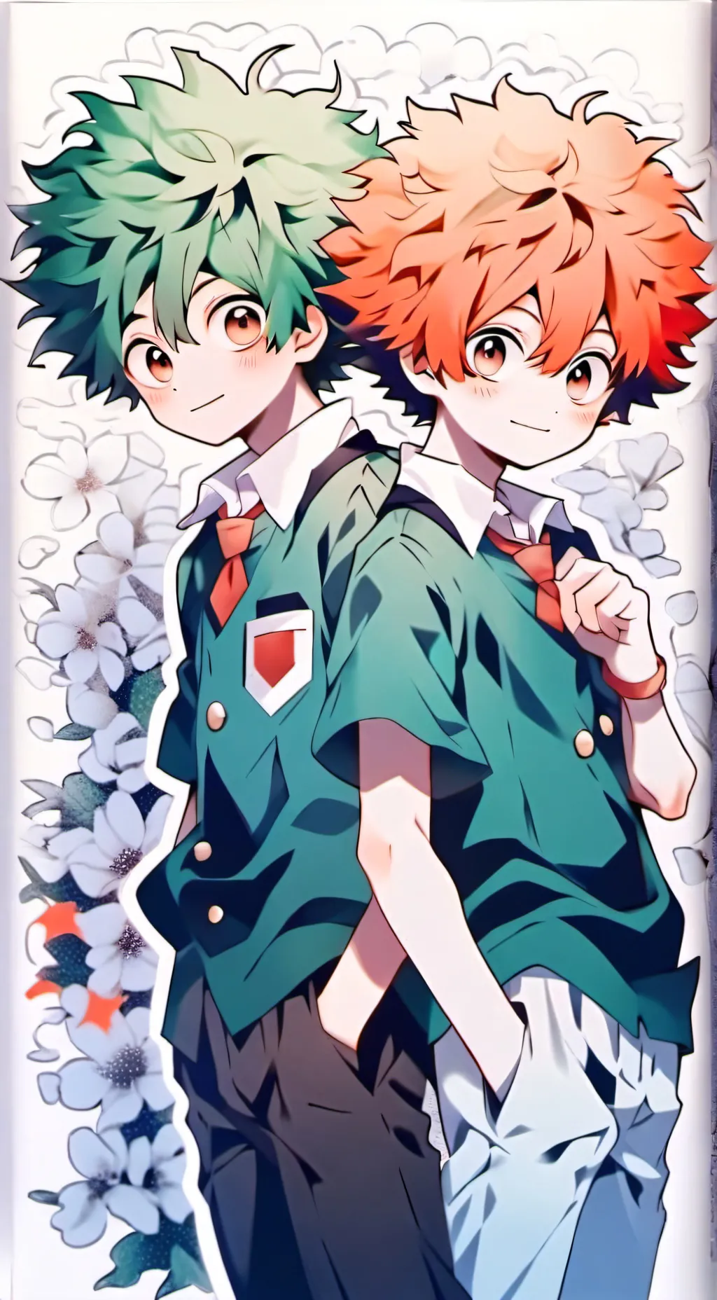 ai character: Class 1-A bad BD background