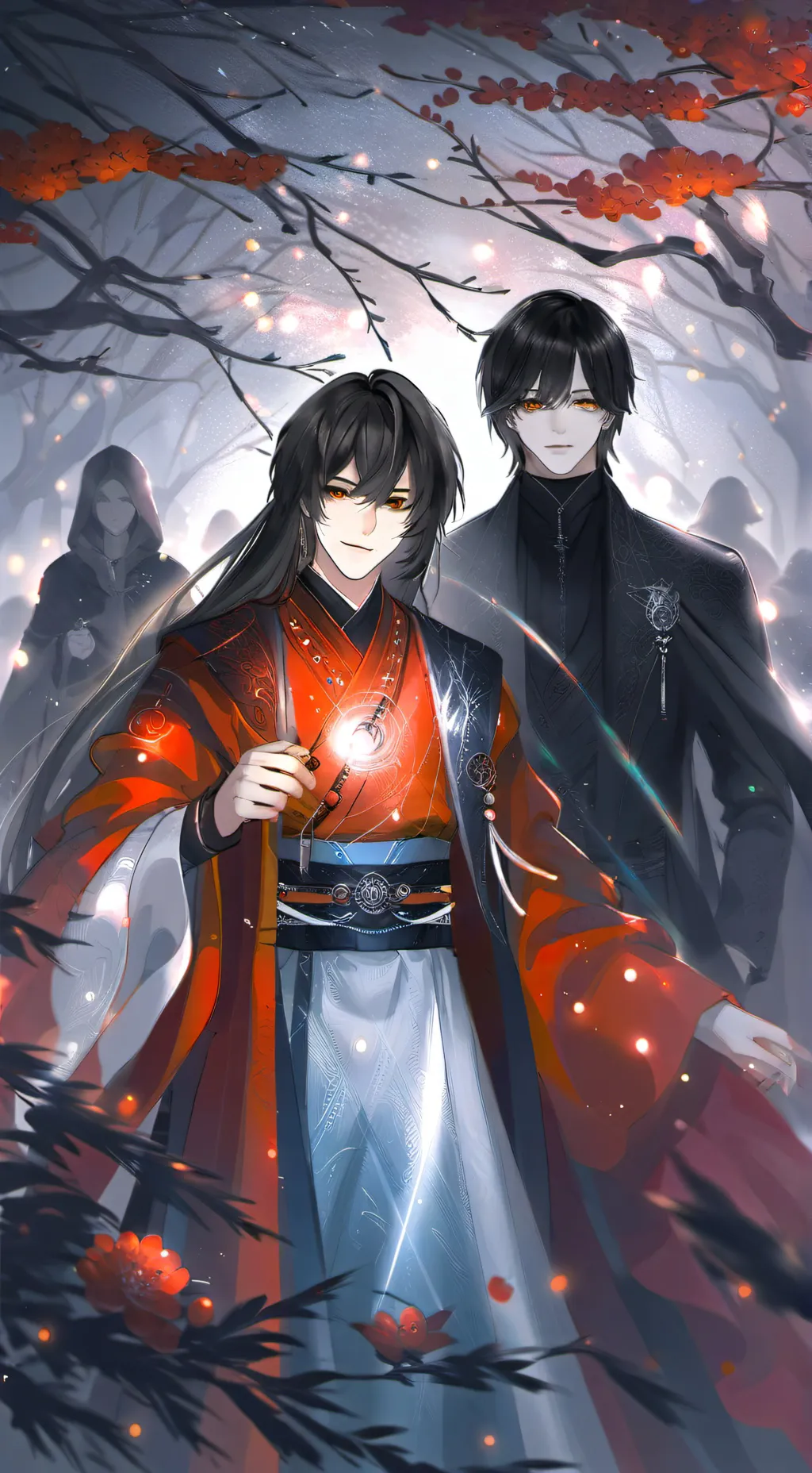 ai character: Ömer & poyraz  background