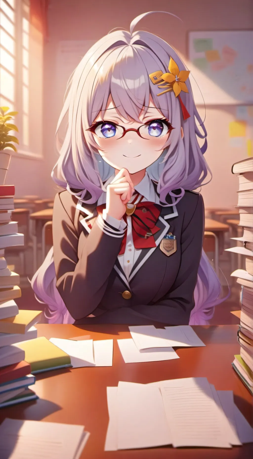 ai character: Himika background