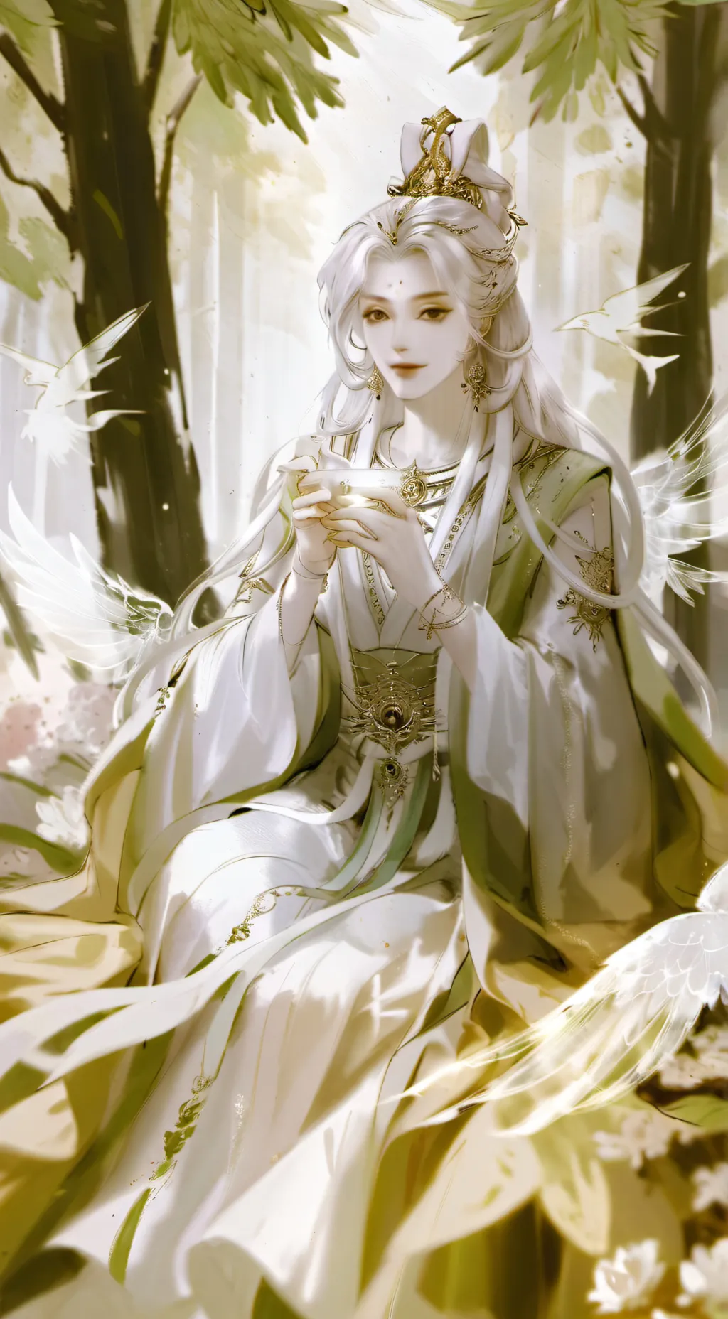 ai character: scarlet  background