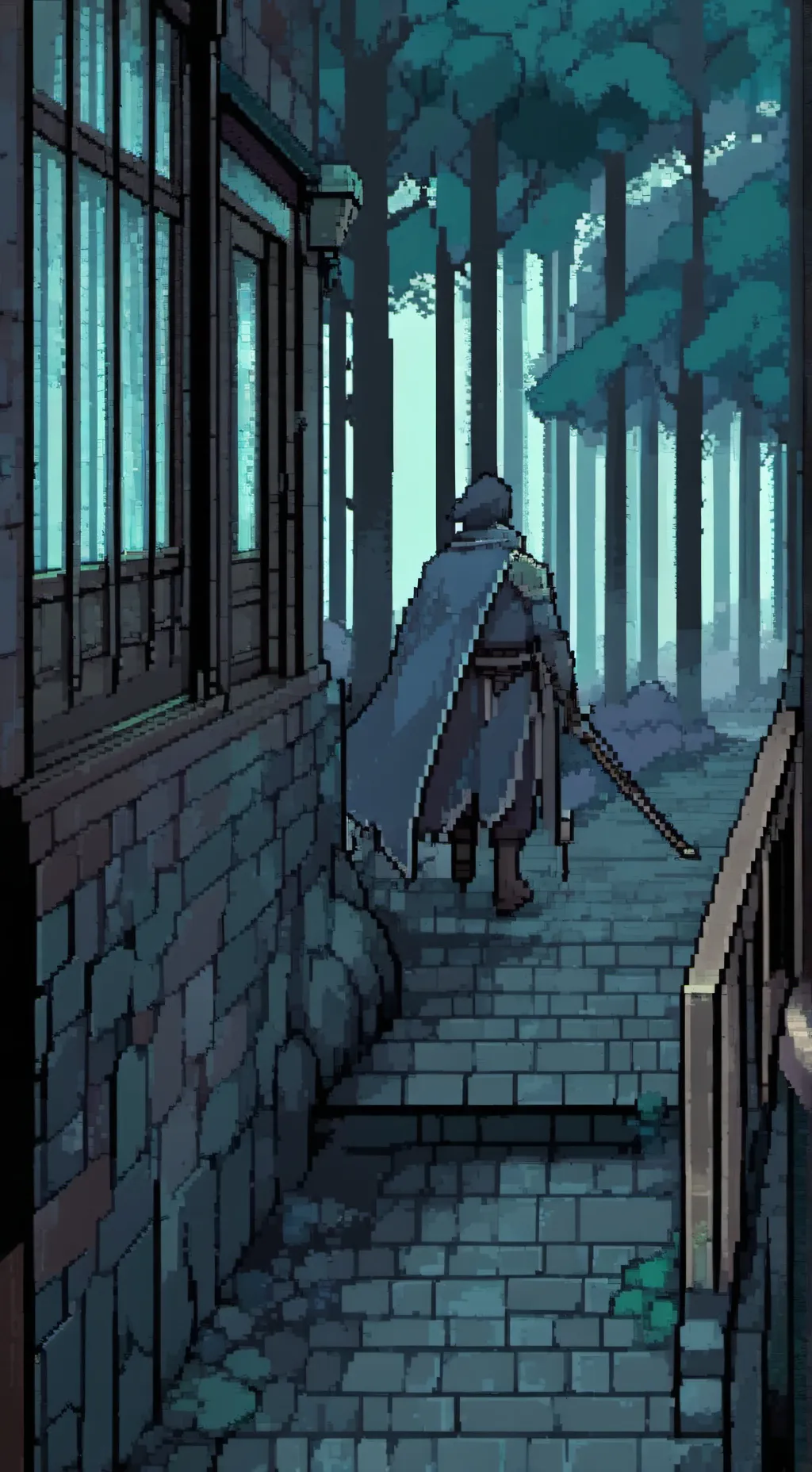 ai character: Undertale background