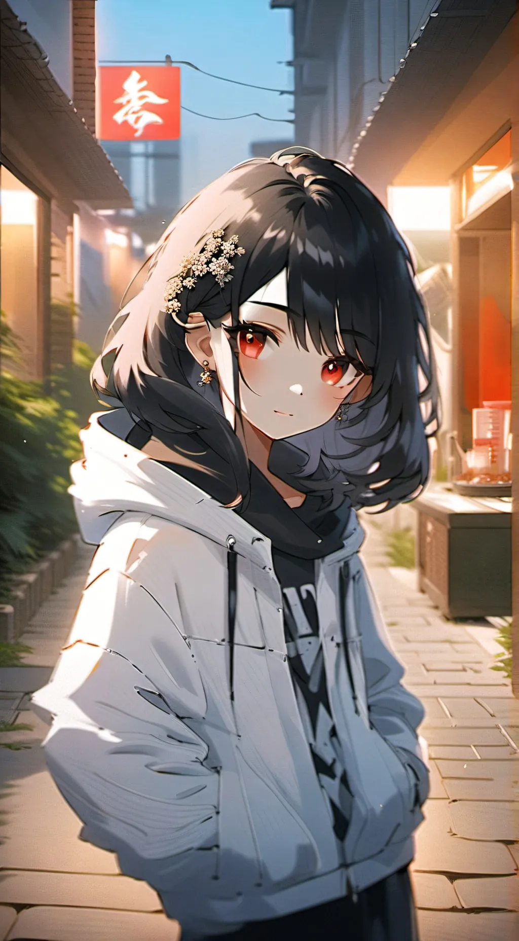 ai character: ~♡•○Ami○•♡~ background