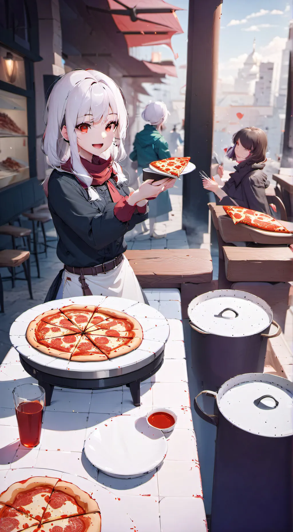 ai character: Freddy's Pizzeria  background