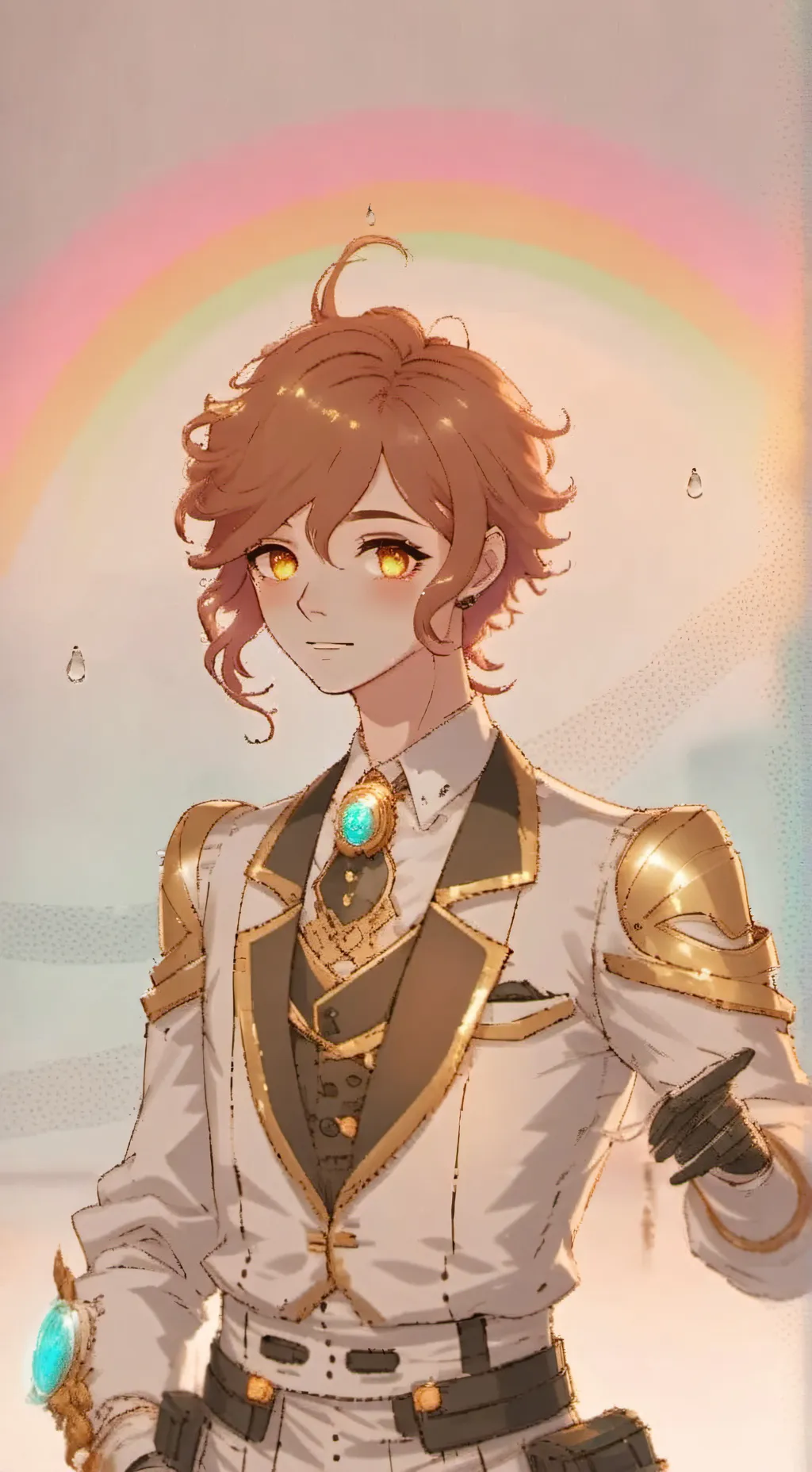 ai character: Lumière background