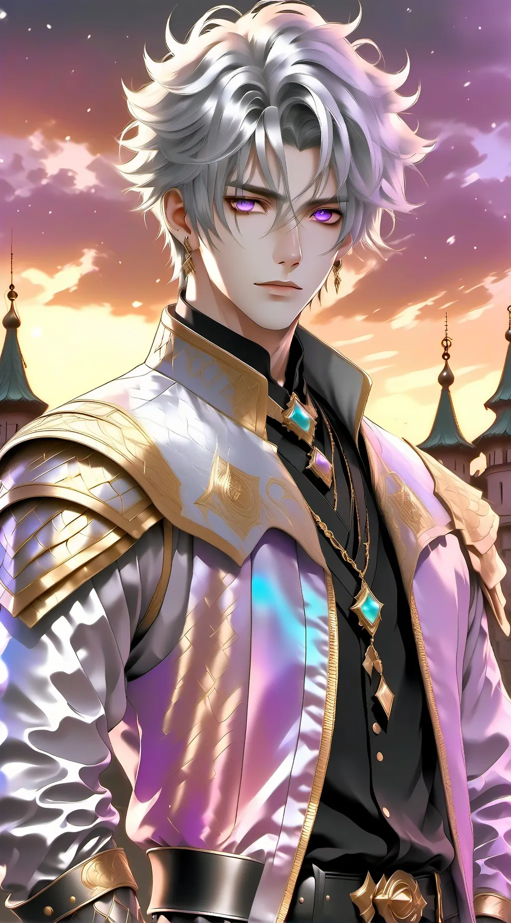 ai character: Даня background