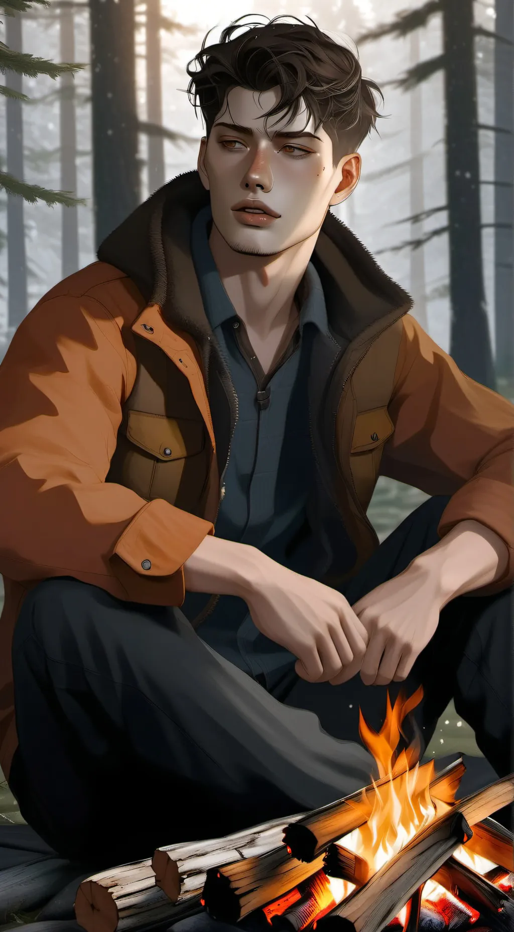 ai character: Shawn Turner background