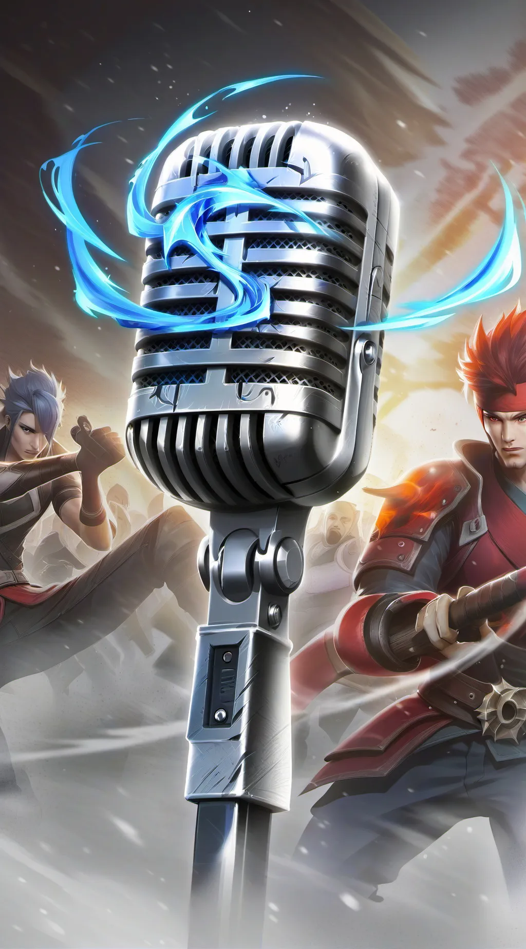 ai character: Smash or pass background