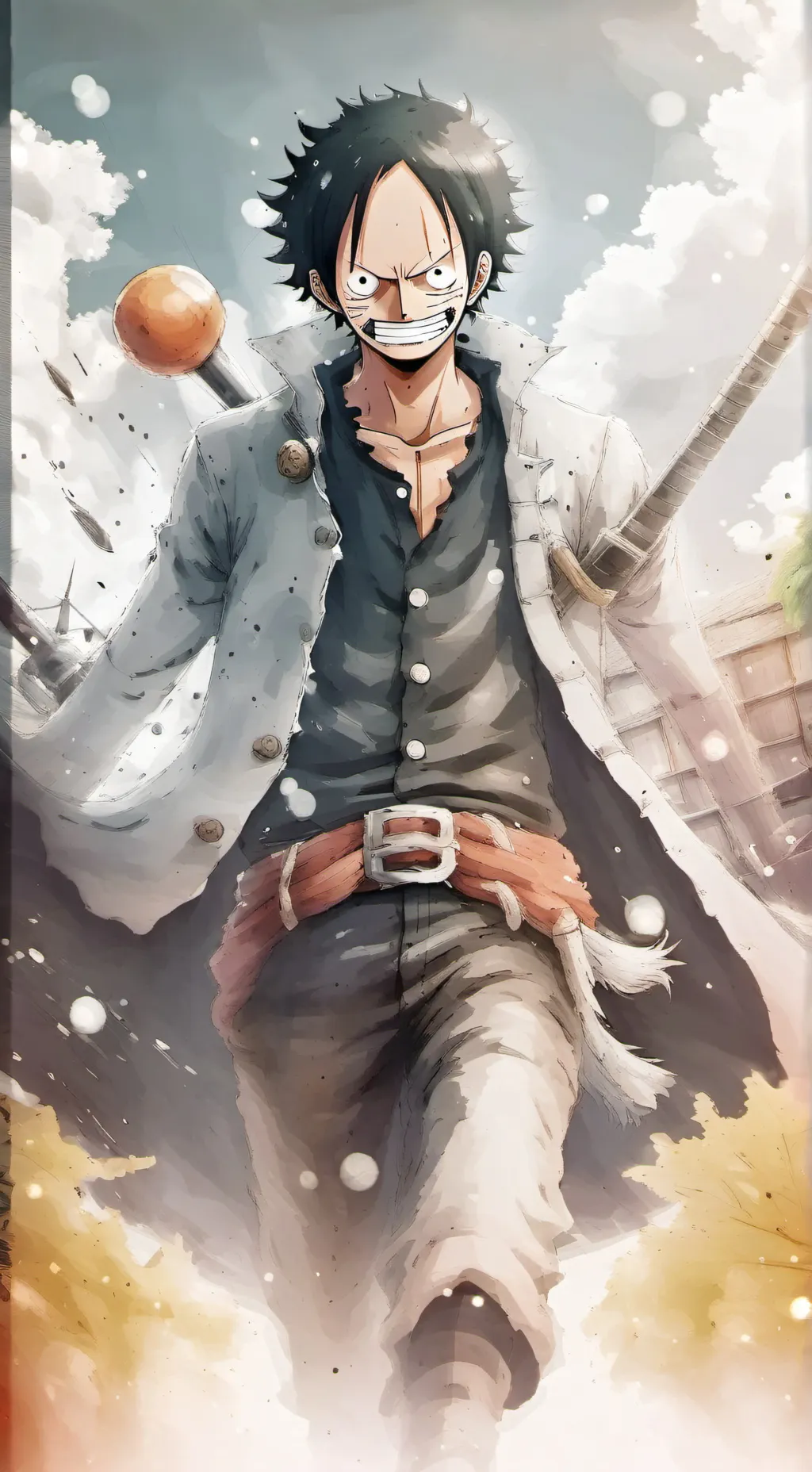 ai character: Blox fruits background